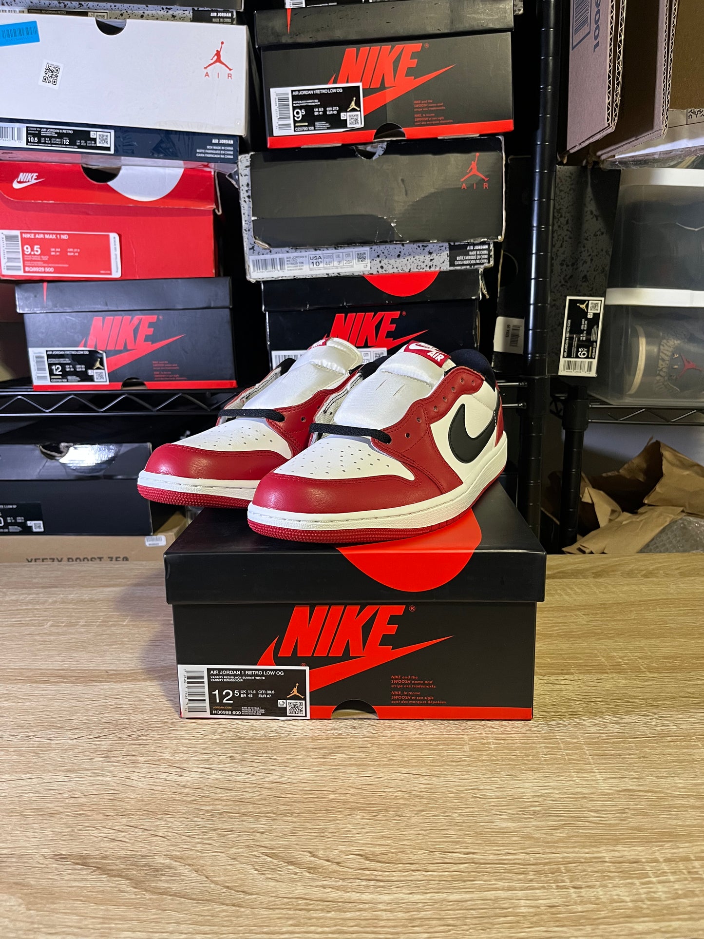 Size 12.5 – AJ 1 Chicago Toe Low