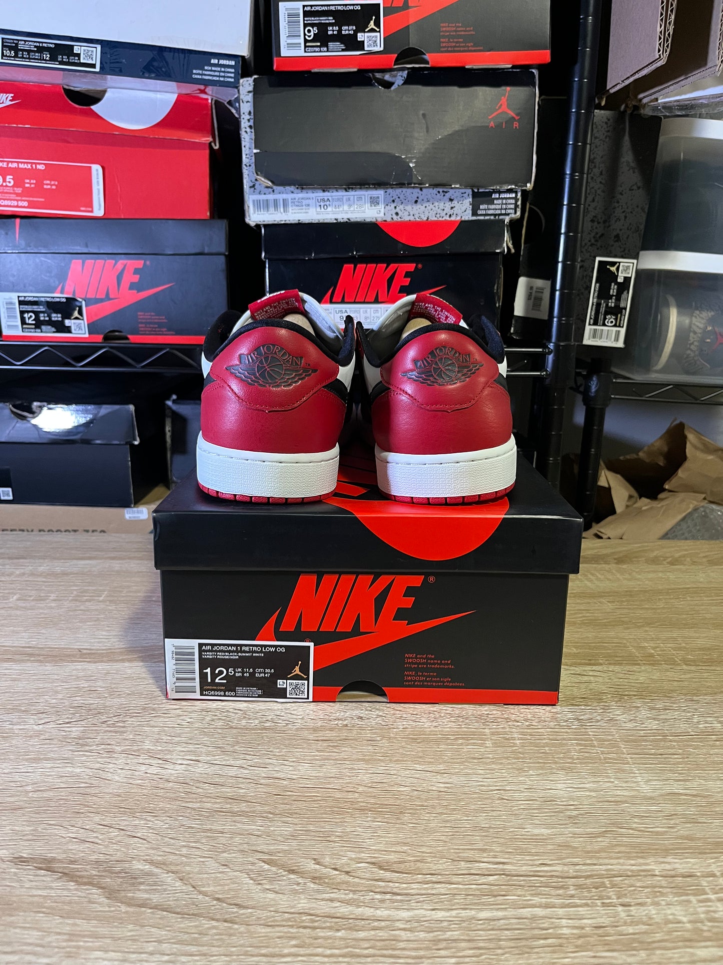 Size 12.5 – AJ 1 Chicago Toe Low