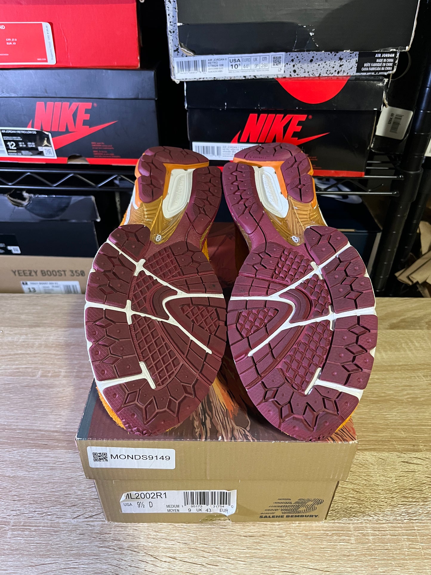 Size 9.5 - Salehe Bembury x NB 2002R Peace Be The Journey