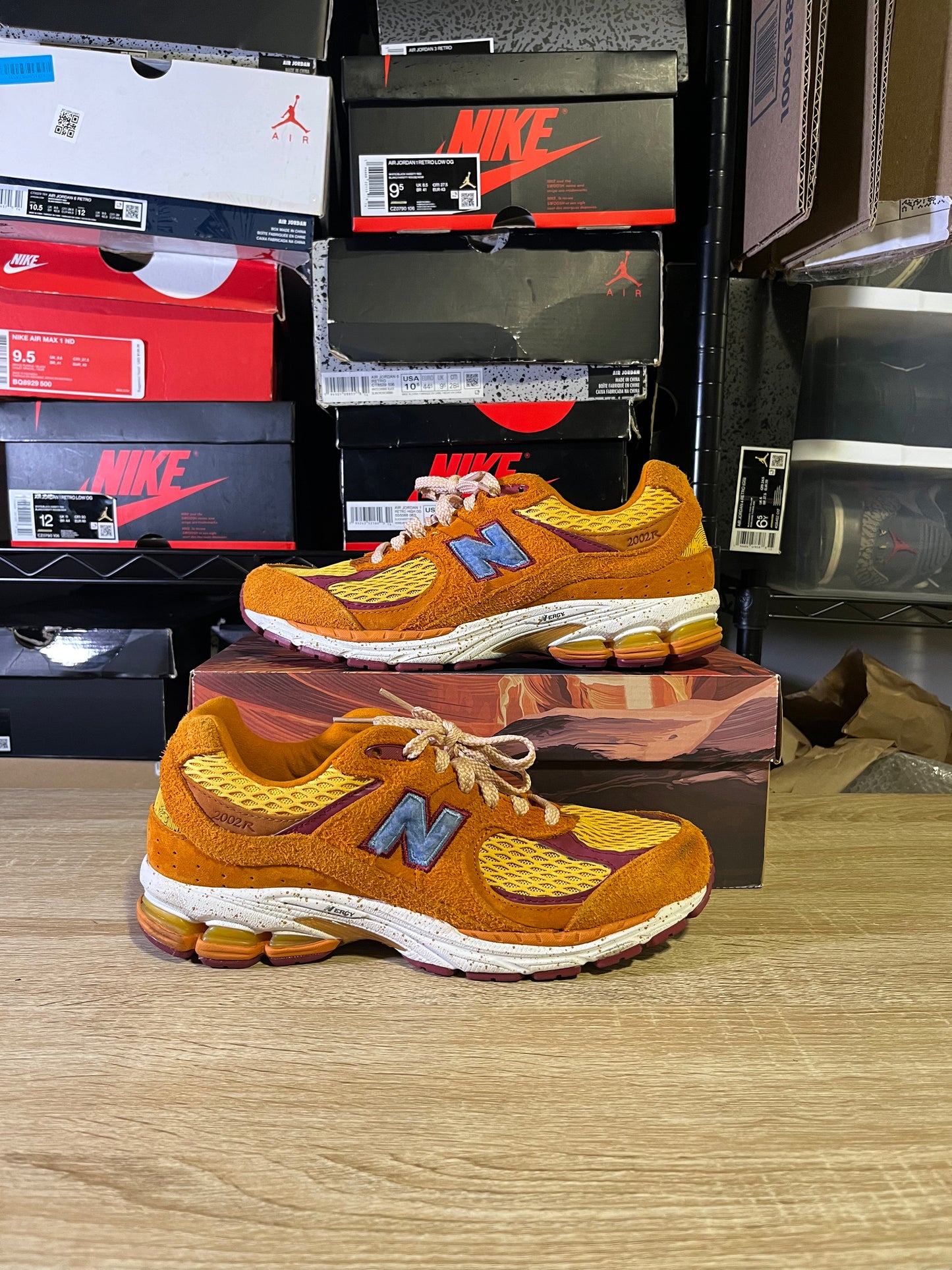 Size 9.5 - Salehe Bembury x NB 2002R Peace Be The Journey