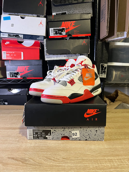 Size 12 – AJ 4 Fire Red