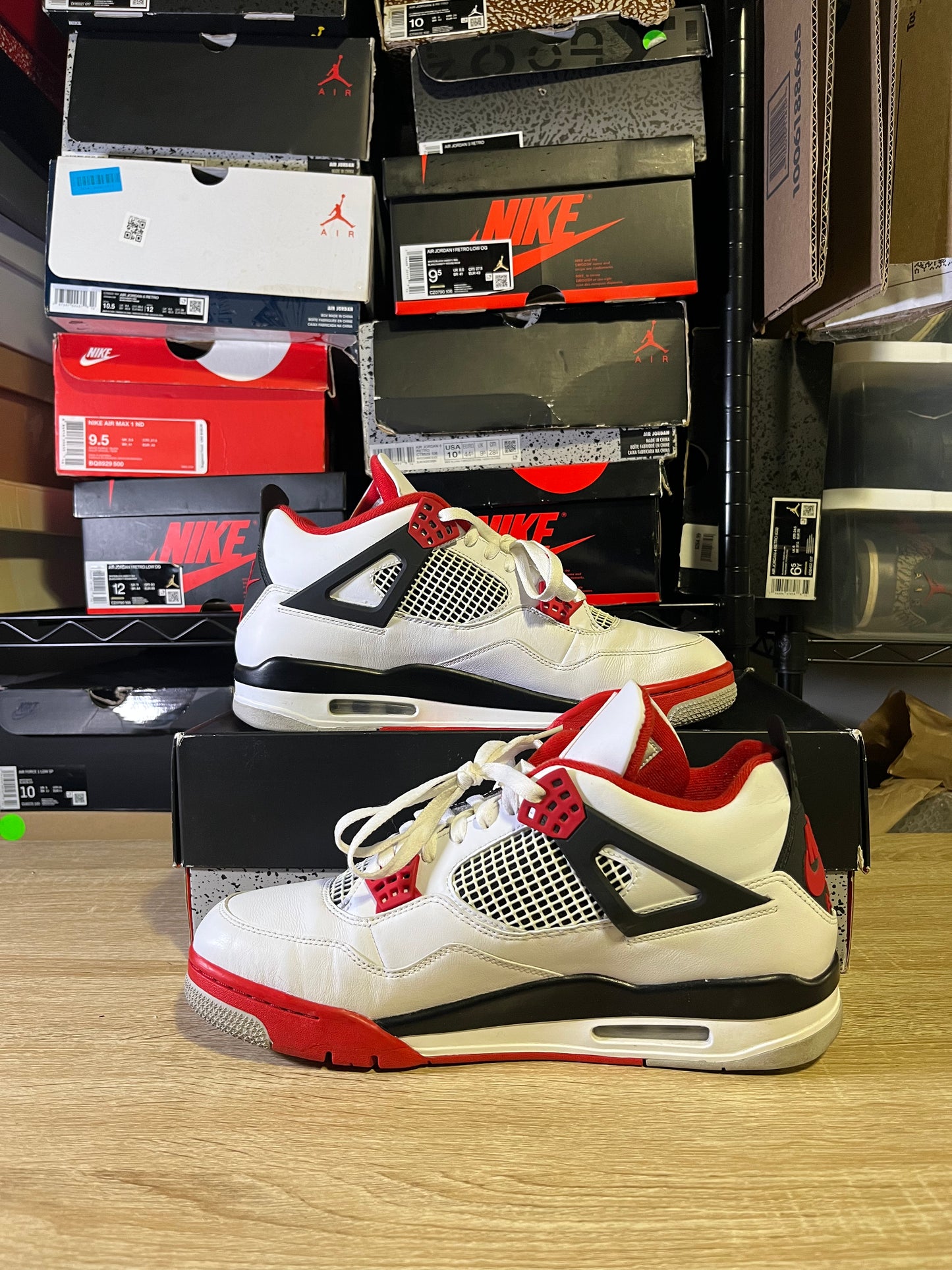 Size 12 – AJ 4 Fire Red