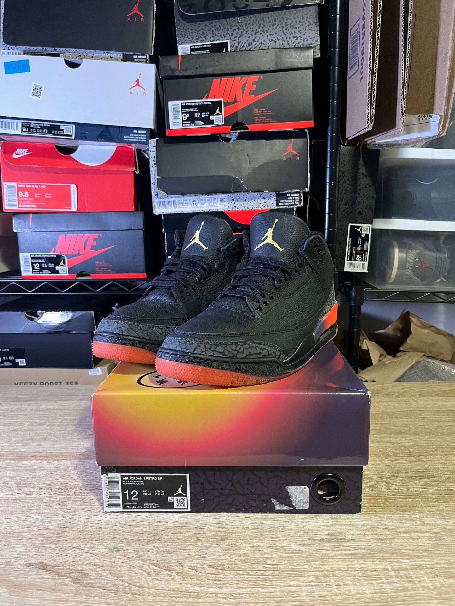 Size 12 - J. Balvin x AJ 3 Retro Rio