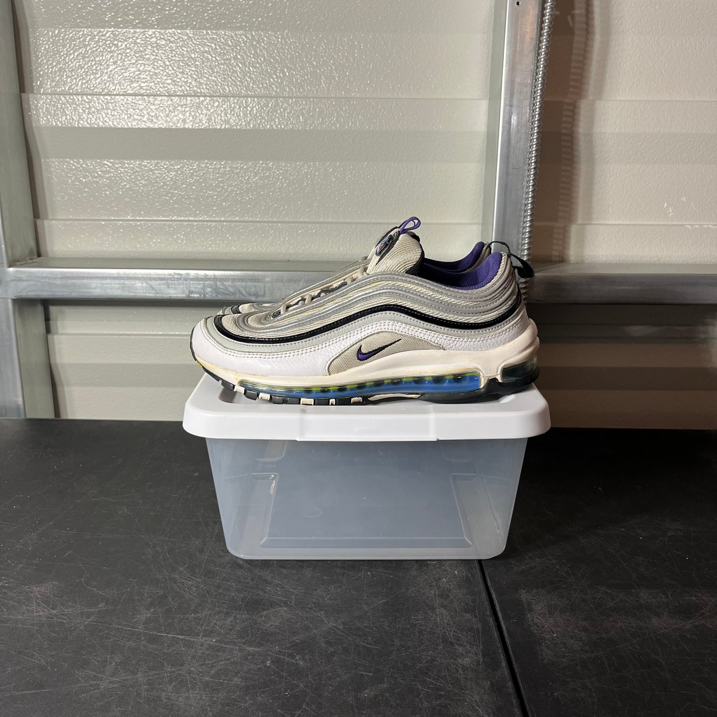 Size 8 - Air Max 97 White/Purple