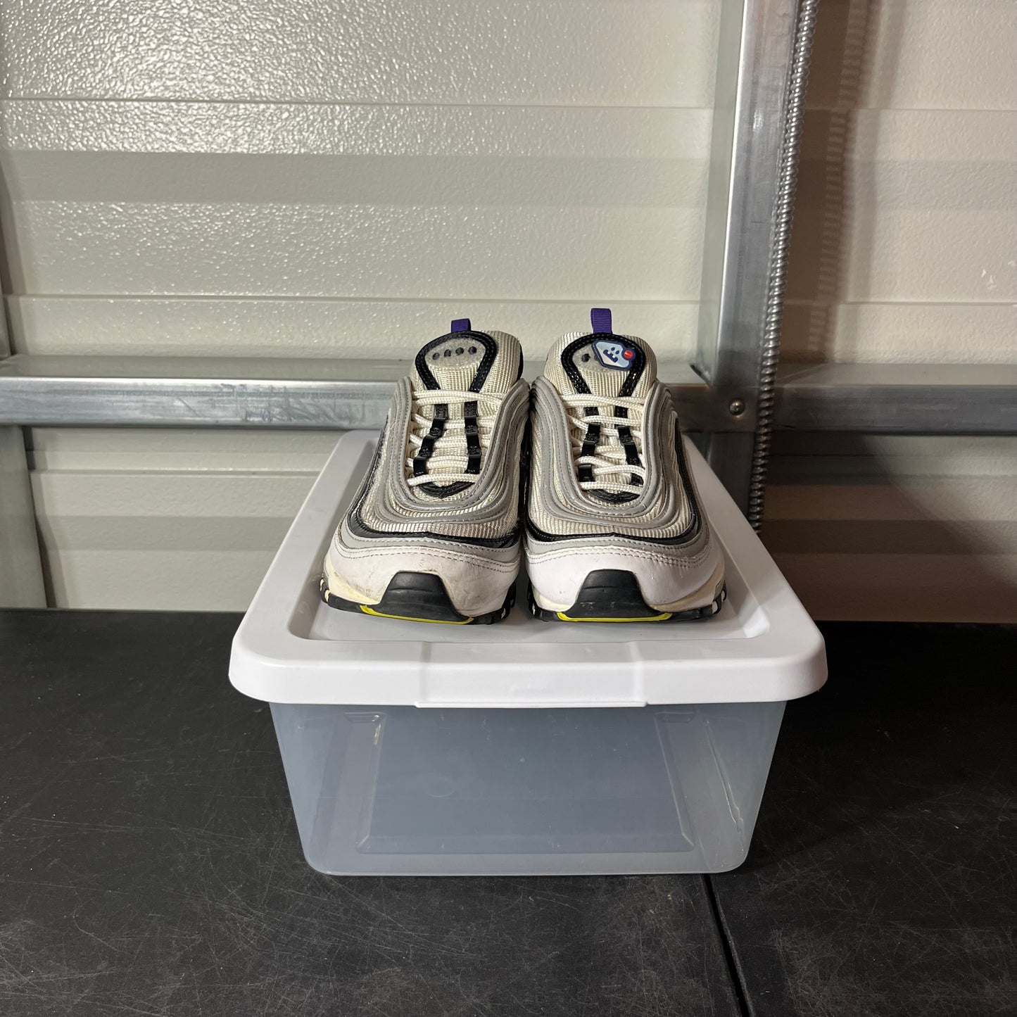 Size 8 - Air Max 97 White/Purple