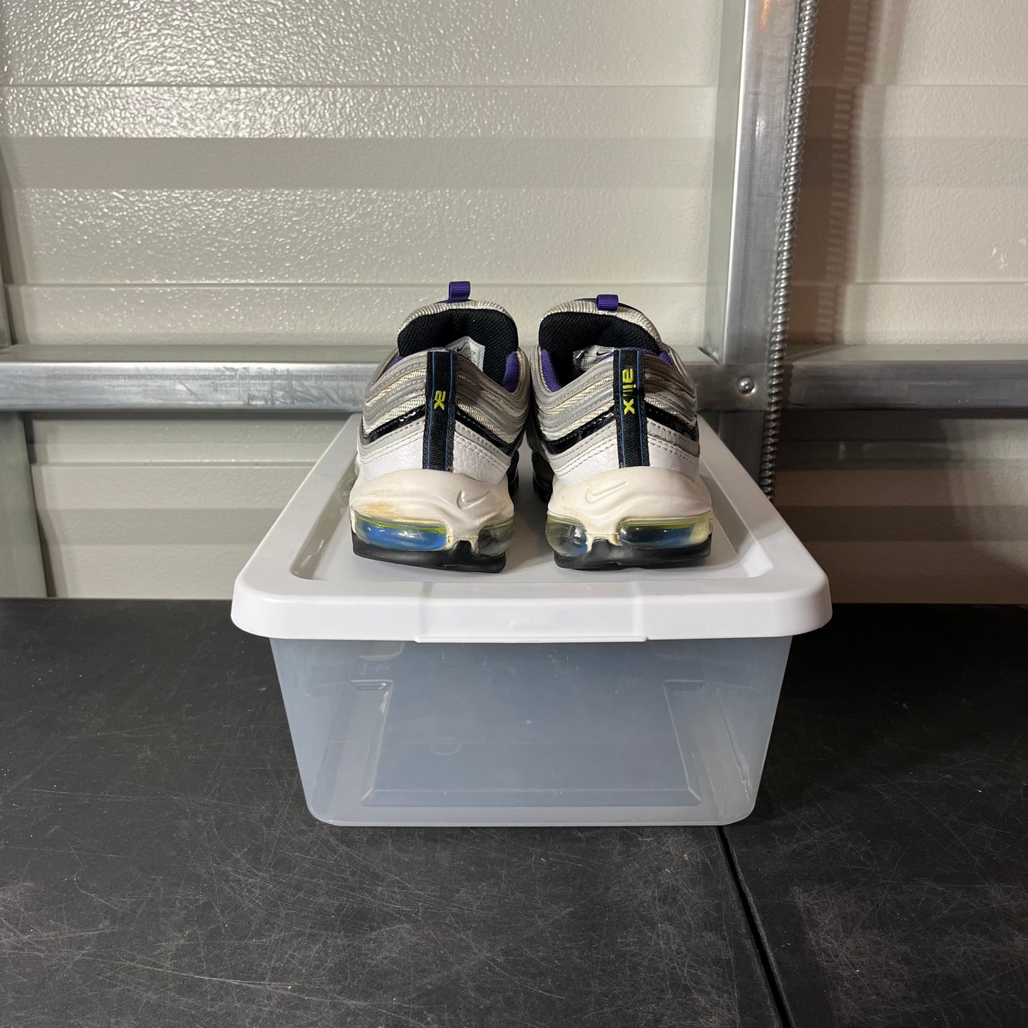 Size 8 - Air Max 97 White/Purple