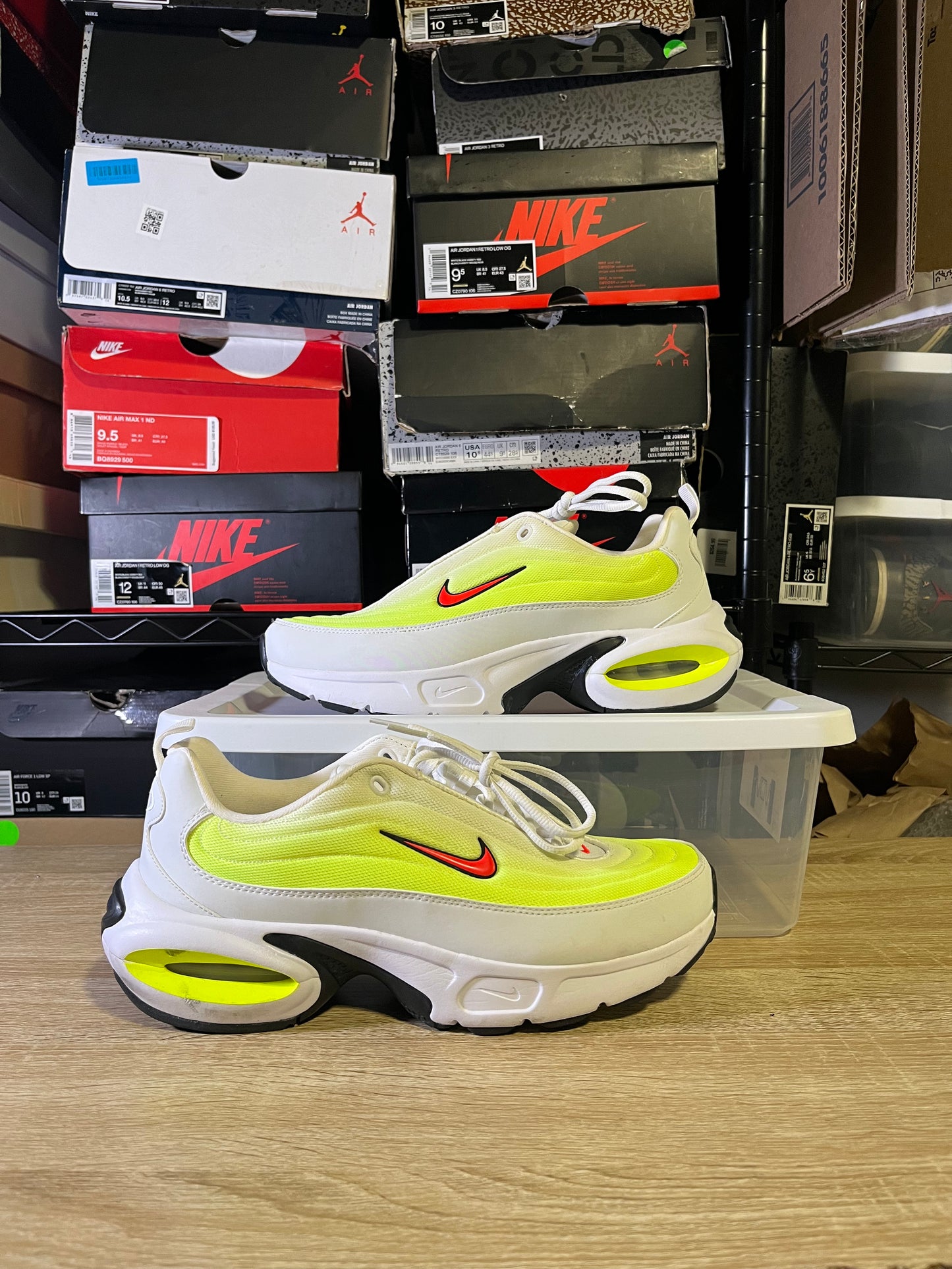 Size 10.5 - Air Max Portal Summit White Volt