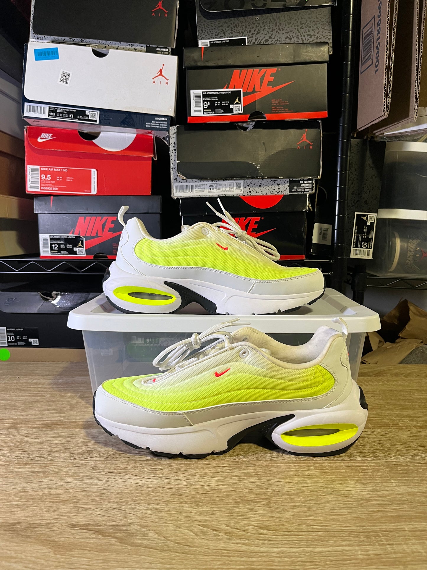Size 10.5 - Air Max Portal Summit White Volt