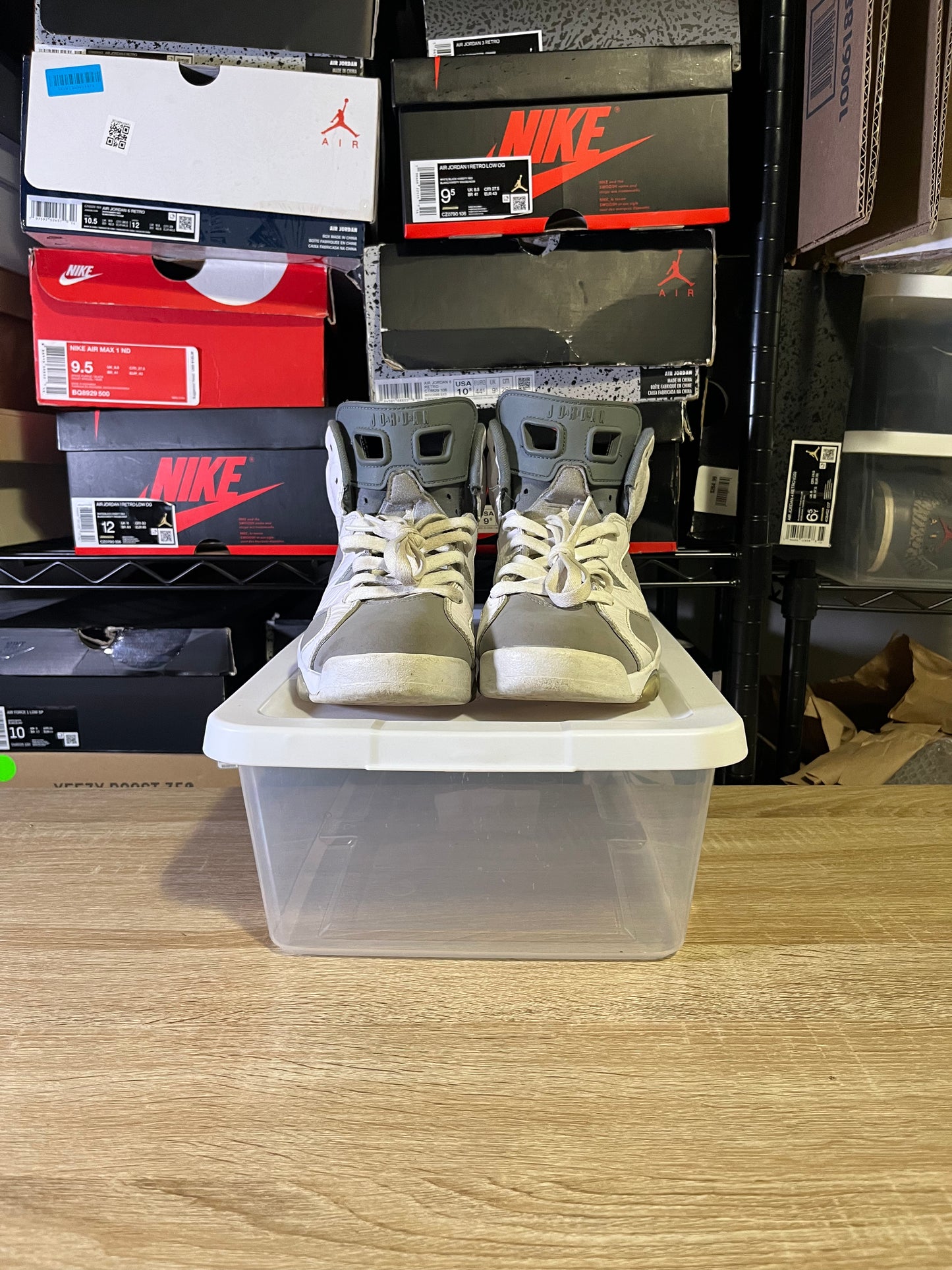 Size 8.5 – AJ 6 Cool Grey