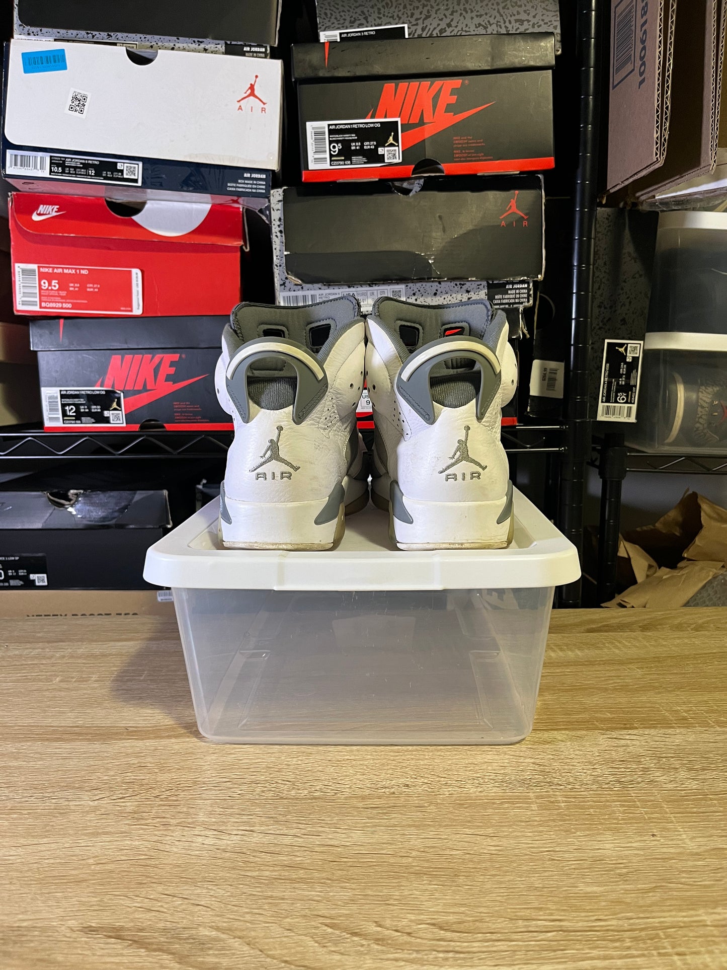 Size 8.5 – AJ 6 Cool Grey