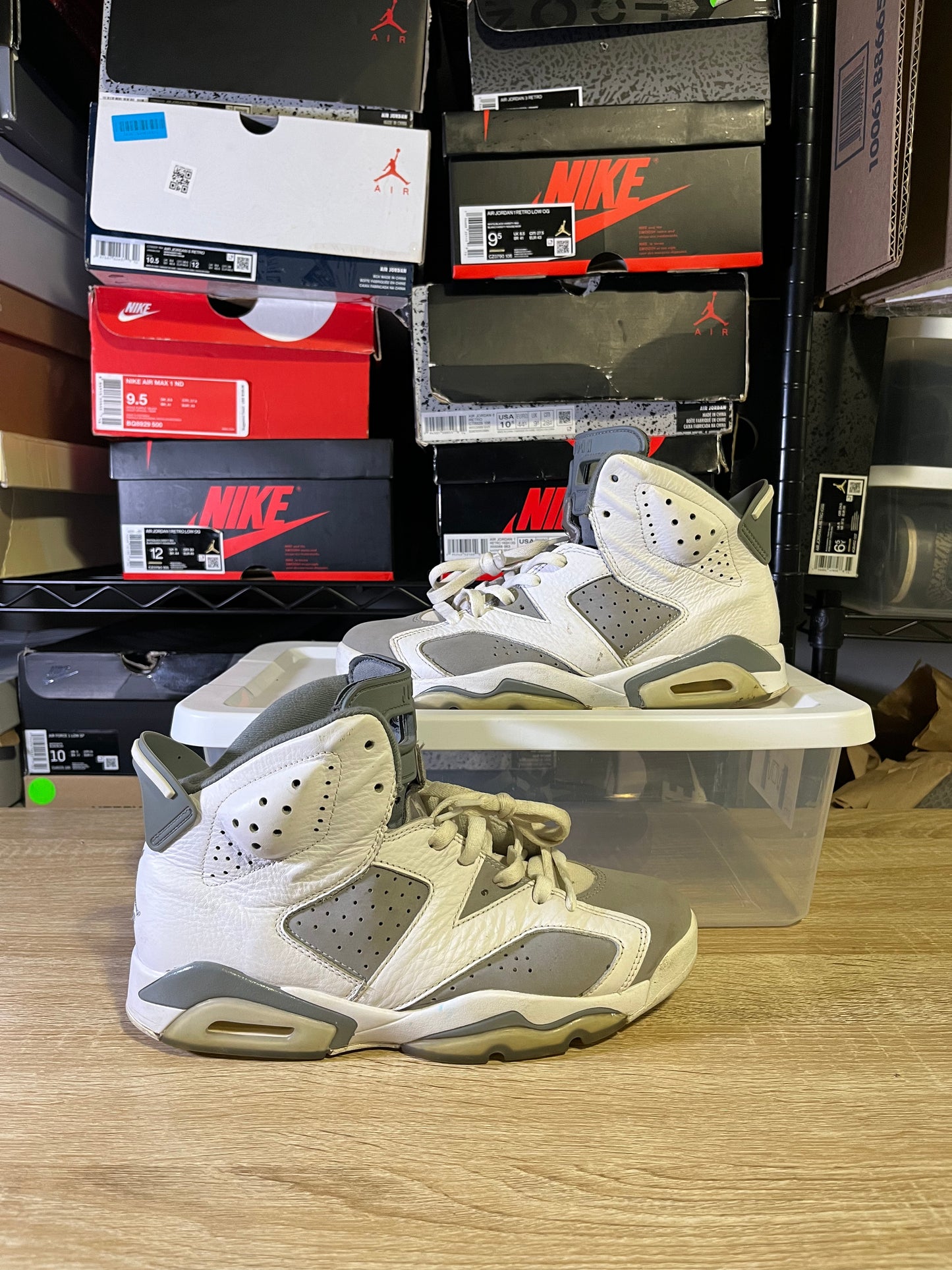 Size 8.5 – AJ 6 Cool Grey