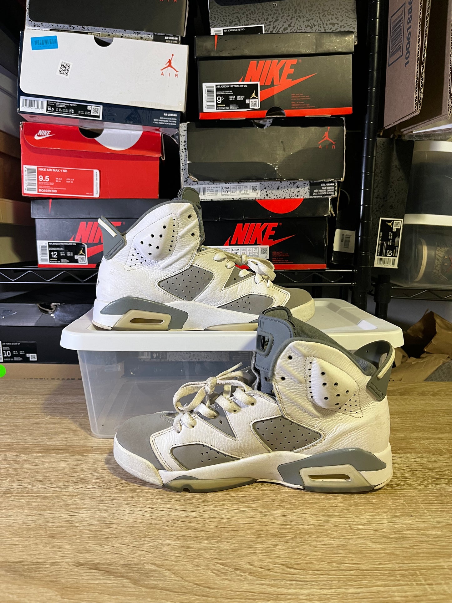 Size 8.5 – AJ 6 Cool Grey