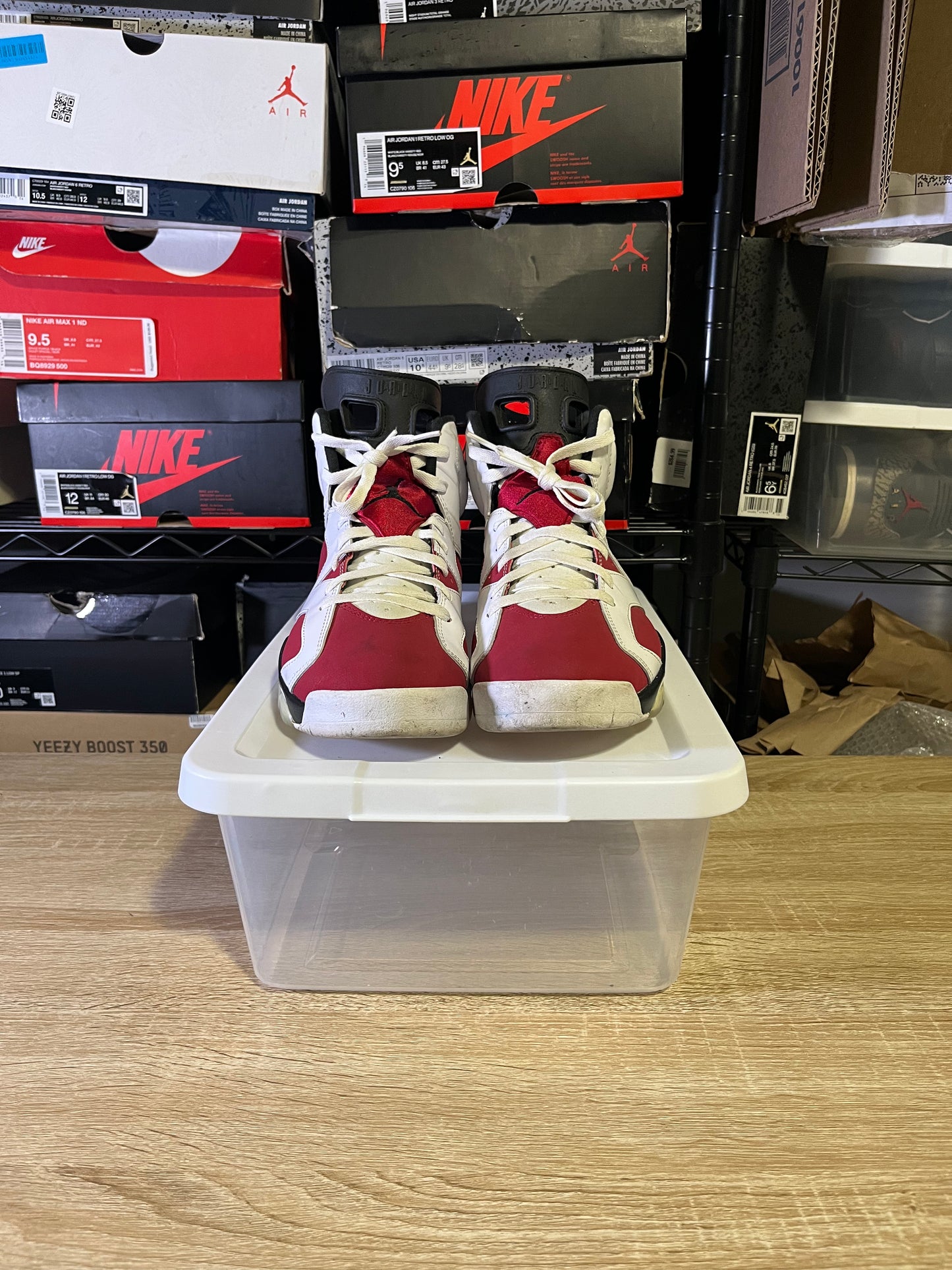 Size 10.5 – AJ 6 Carmine