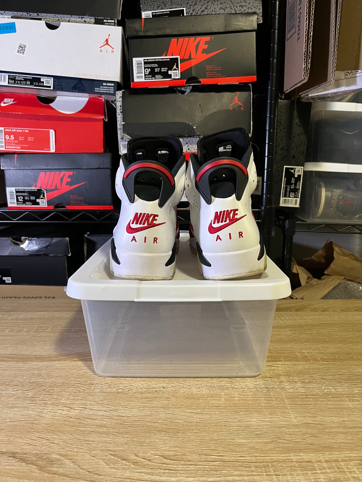 Size 10.5 – AJ 6 Carmine