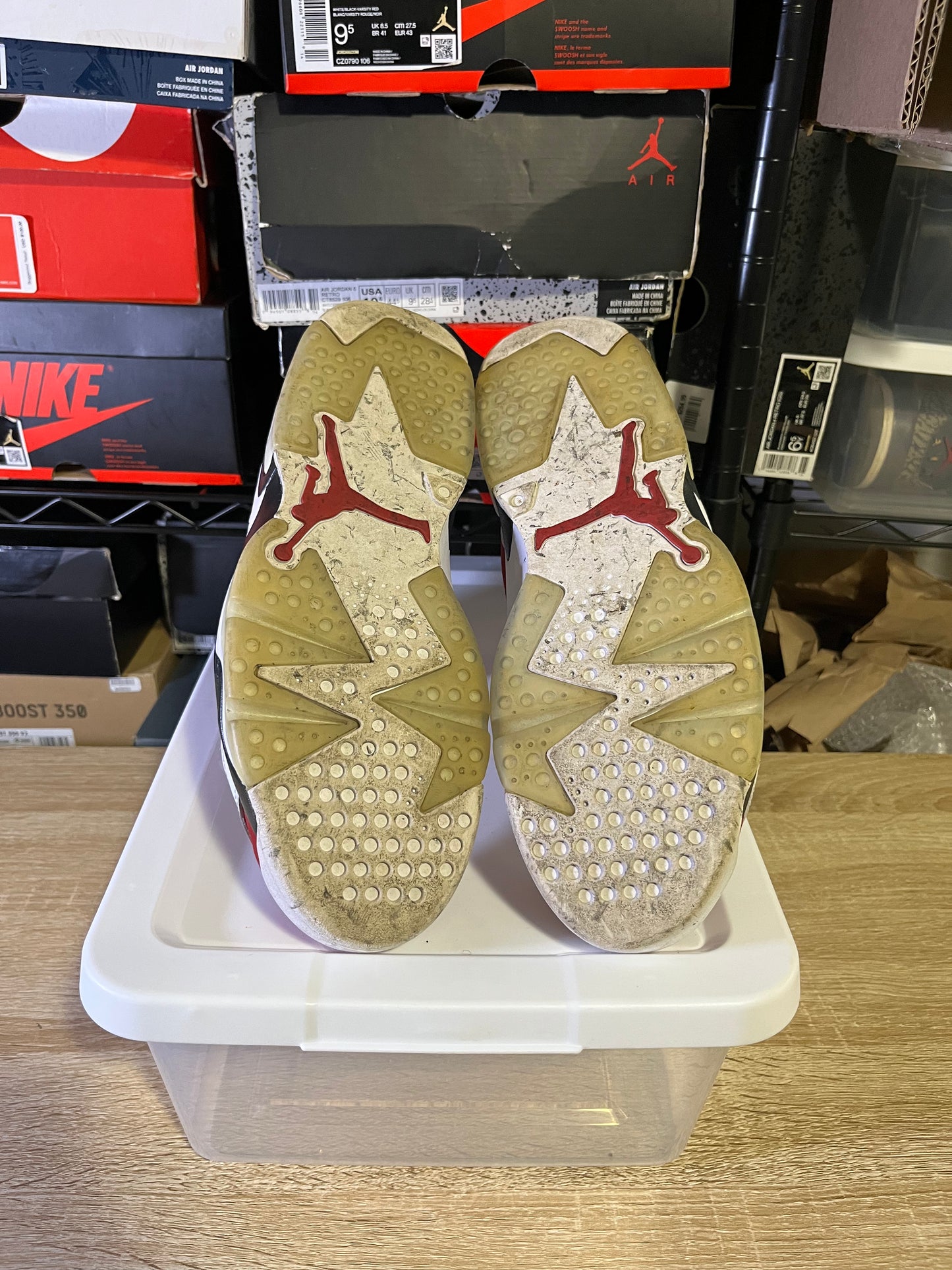 Size 10.5 – AJ 6 Carmine