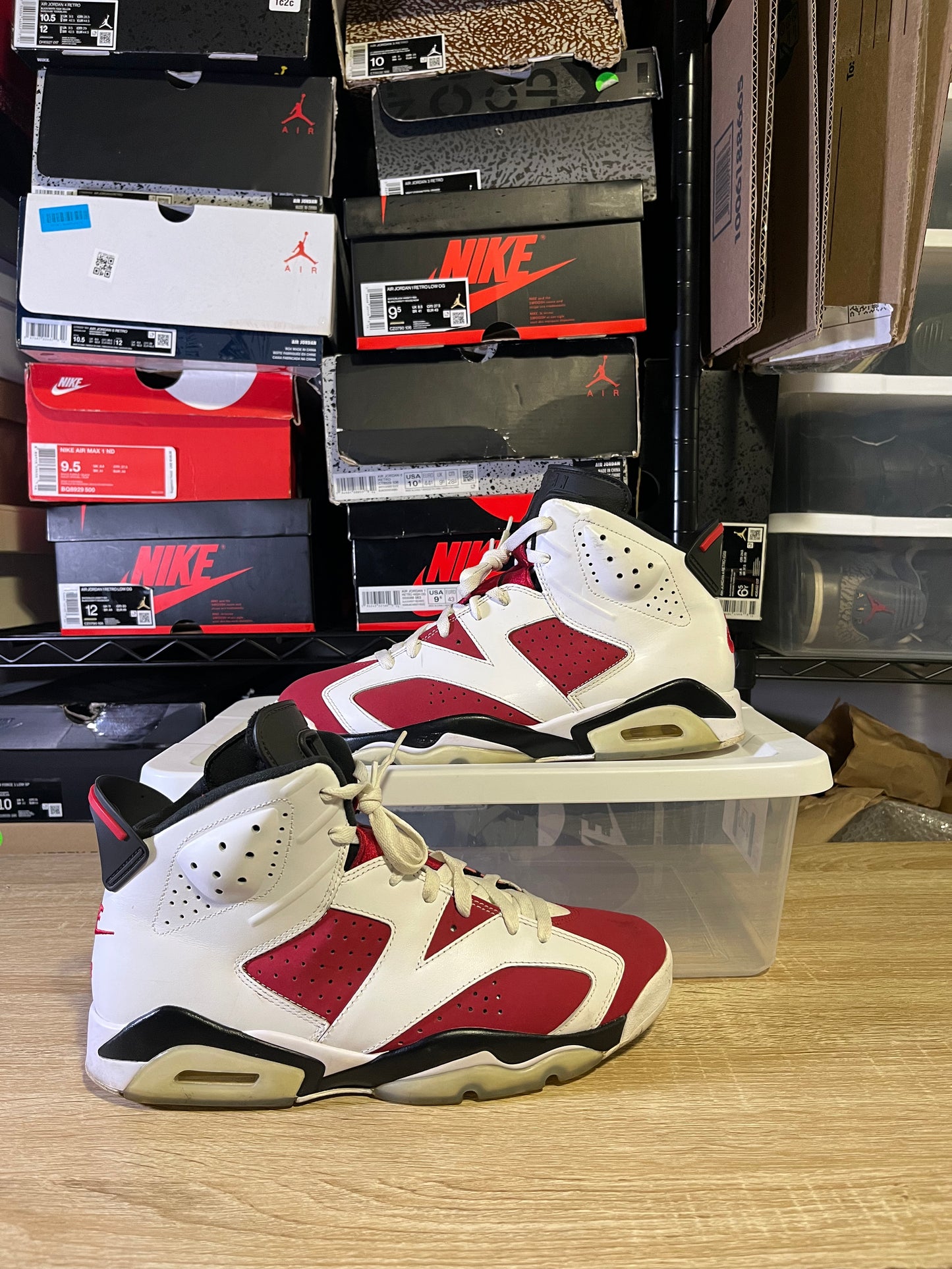 Size 10.5 – AJ 6 Carmine