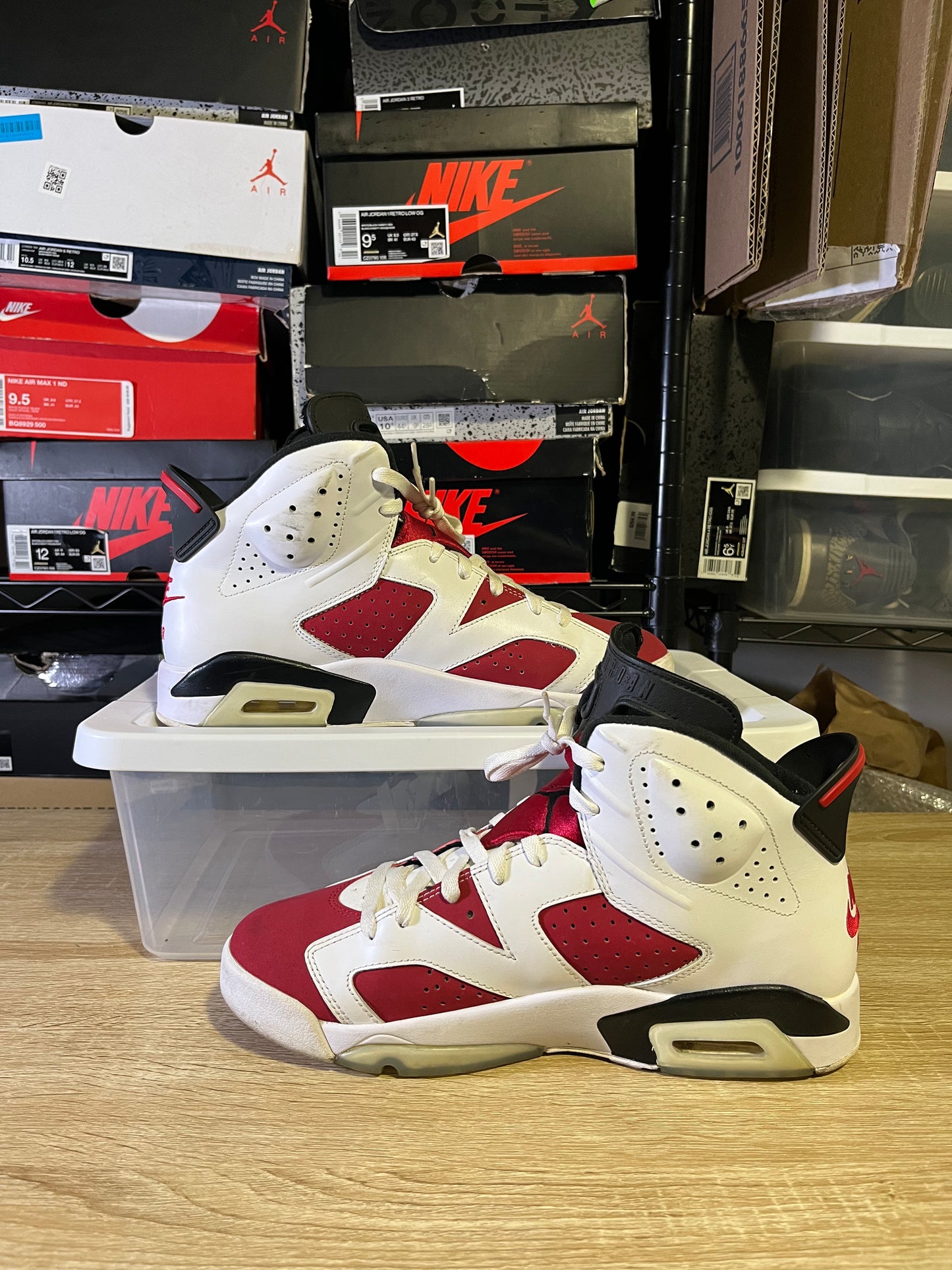 Size 10.5 – AJ 6 Carmine