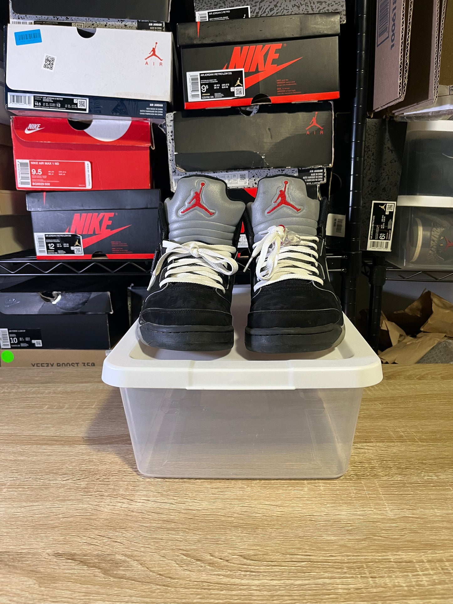 Size 9 – AJ 5 Metallic Reimagined