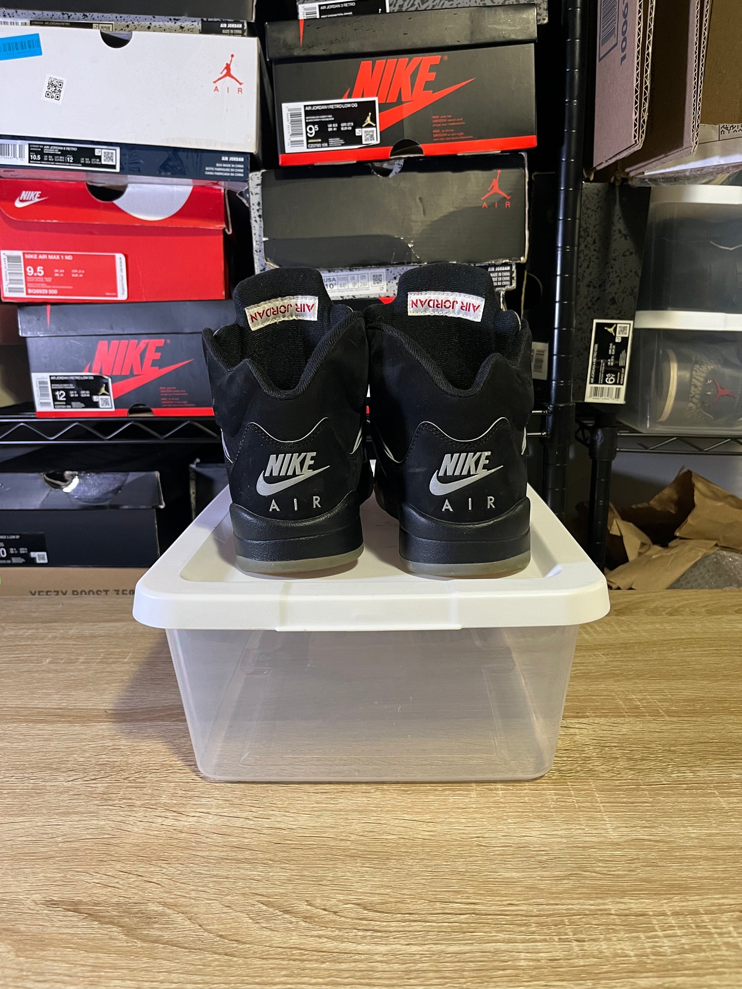 Size 9 – AJ 5 Metallic Reimagined