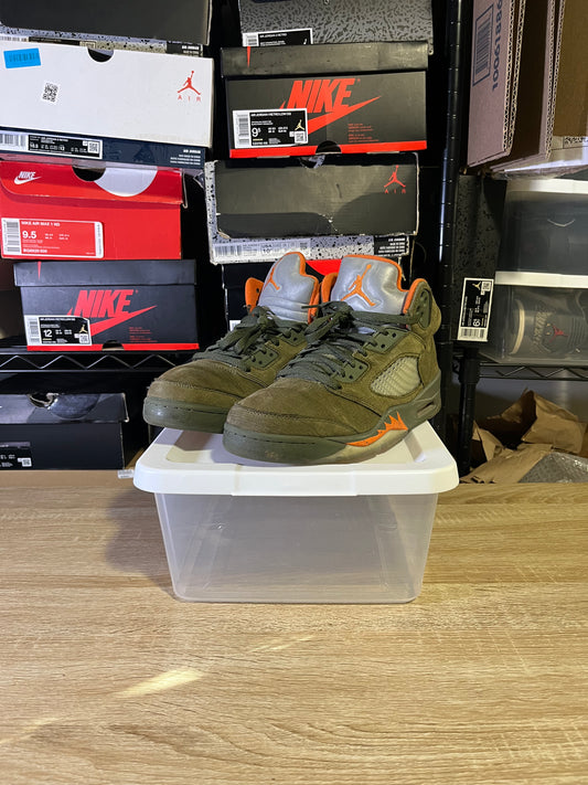 Size 9 – AJ 5 Olive