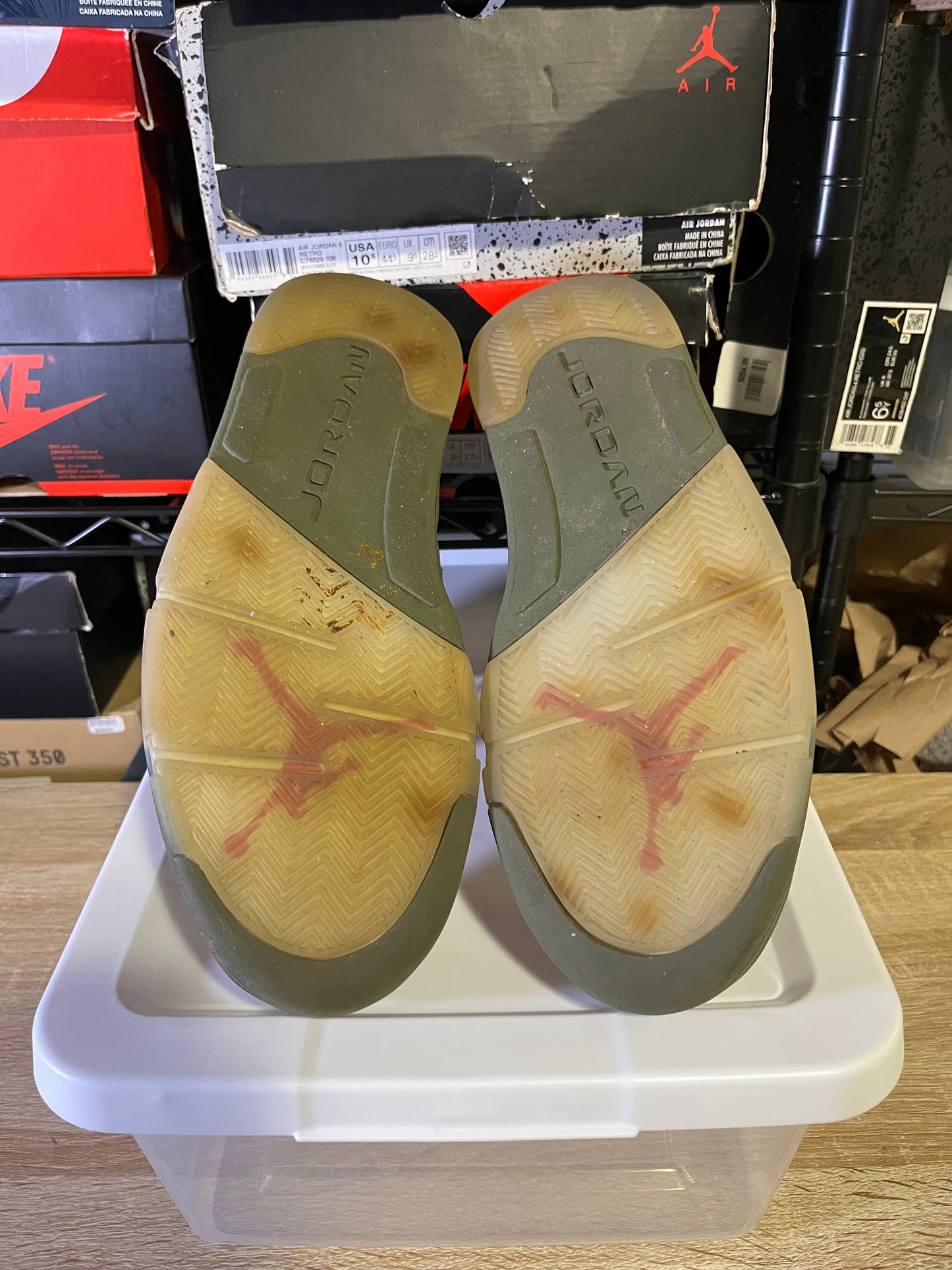 Size 9 – AJ 5 Olive