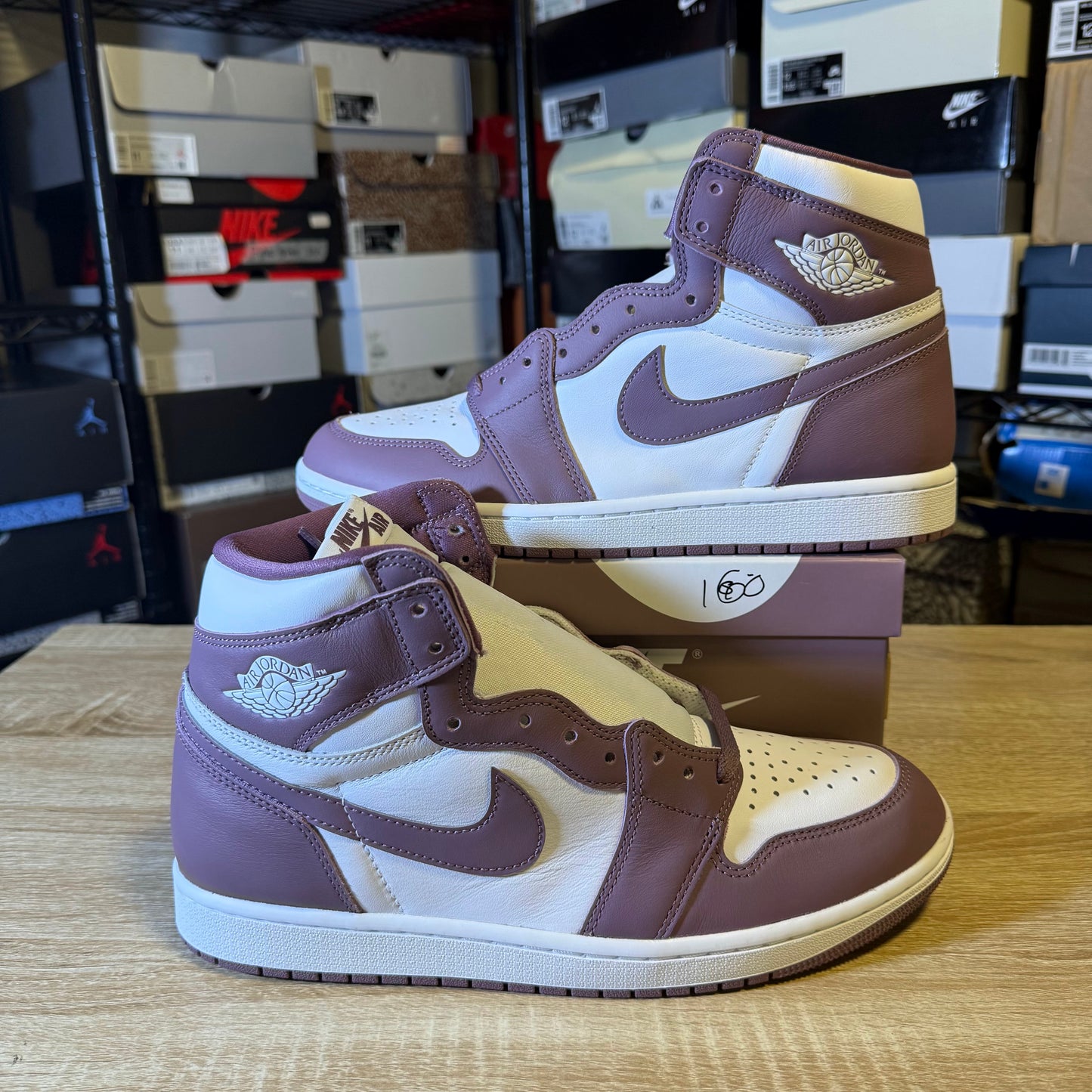 Size 10 - AJ 1 Mauve