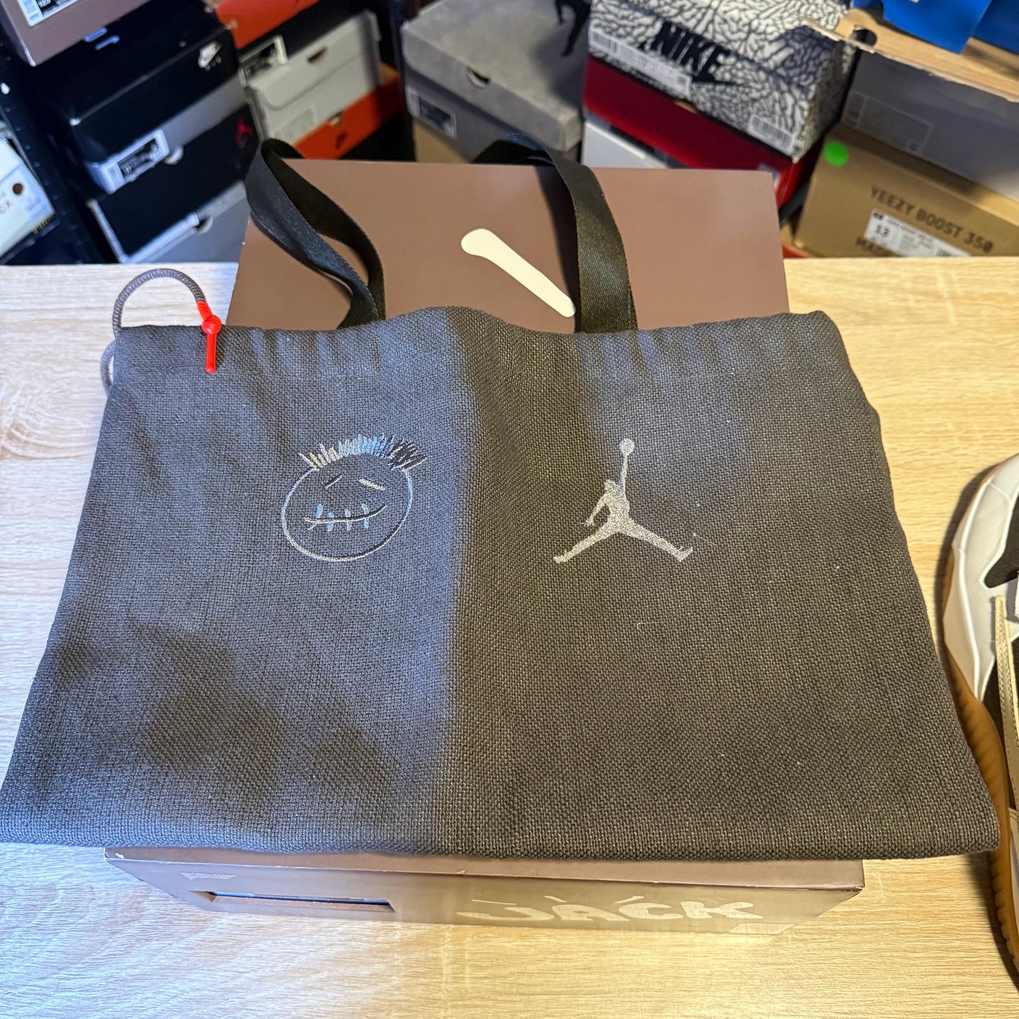 Size 13 - Travis Scott x Air Jordan Jordan Jumpman Jack TR Sail