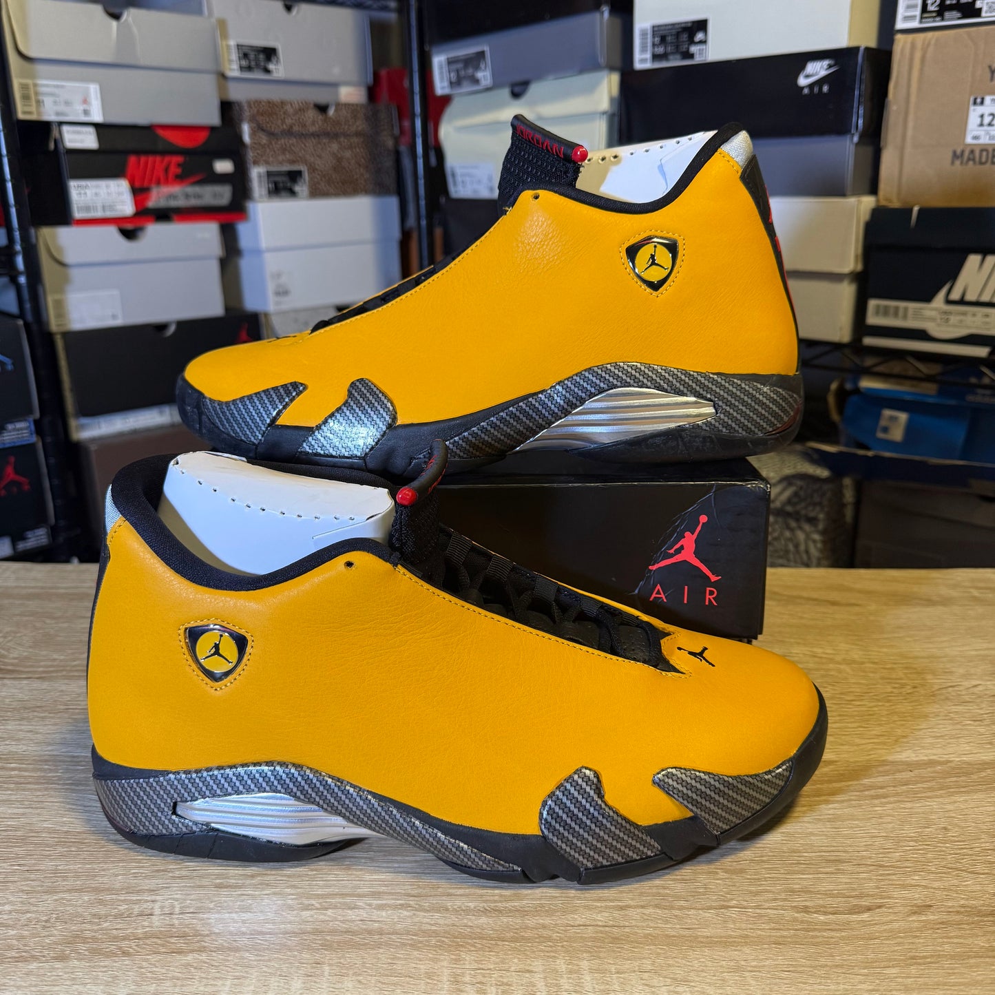 Size 12 - AJ 14 Retro Reverse Ferrari