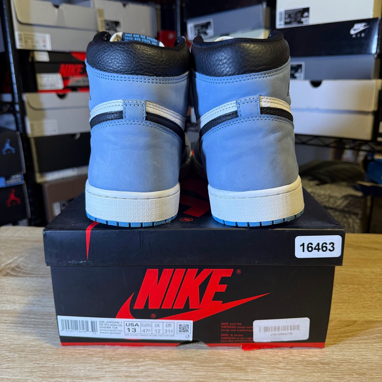 Size 13 - AJ 1 Retro OG High University Blue