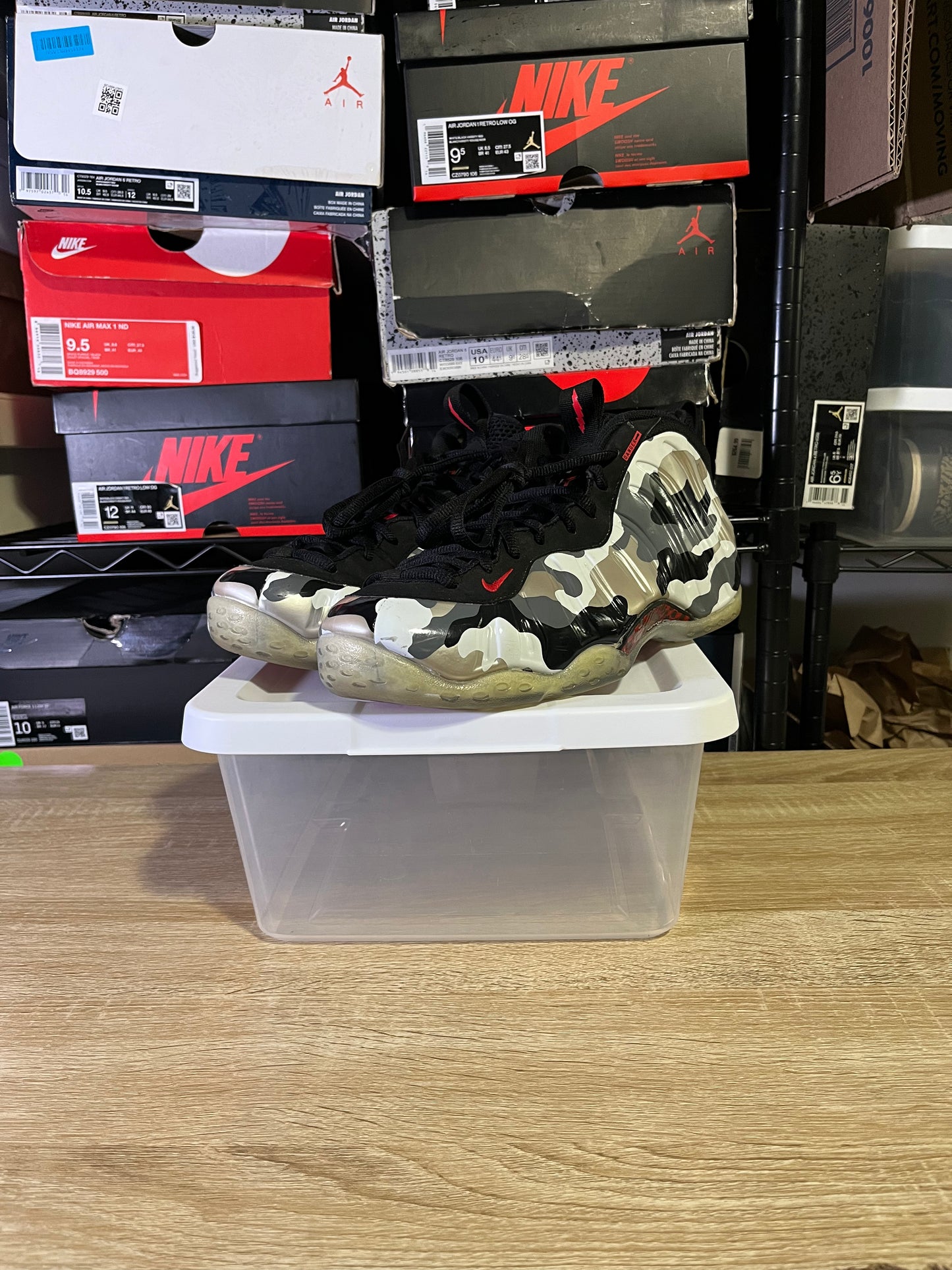 Size 11 – Foamposite Fighter Jet