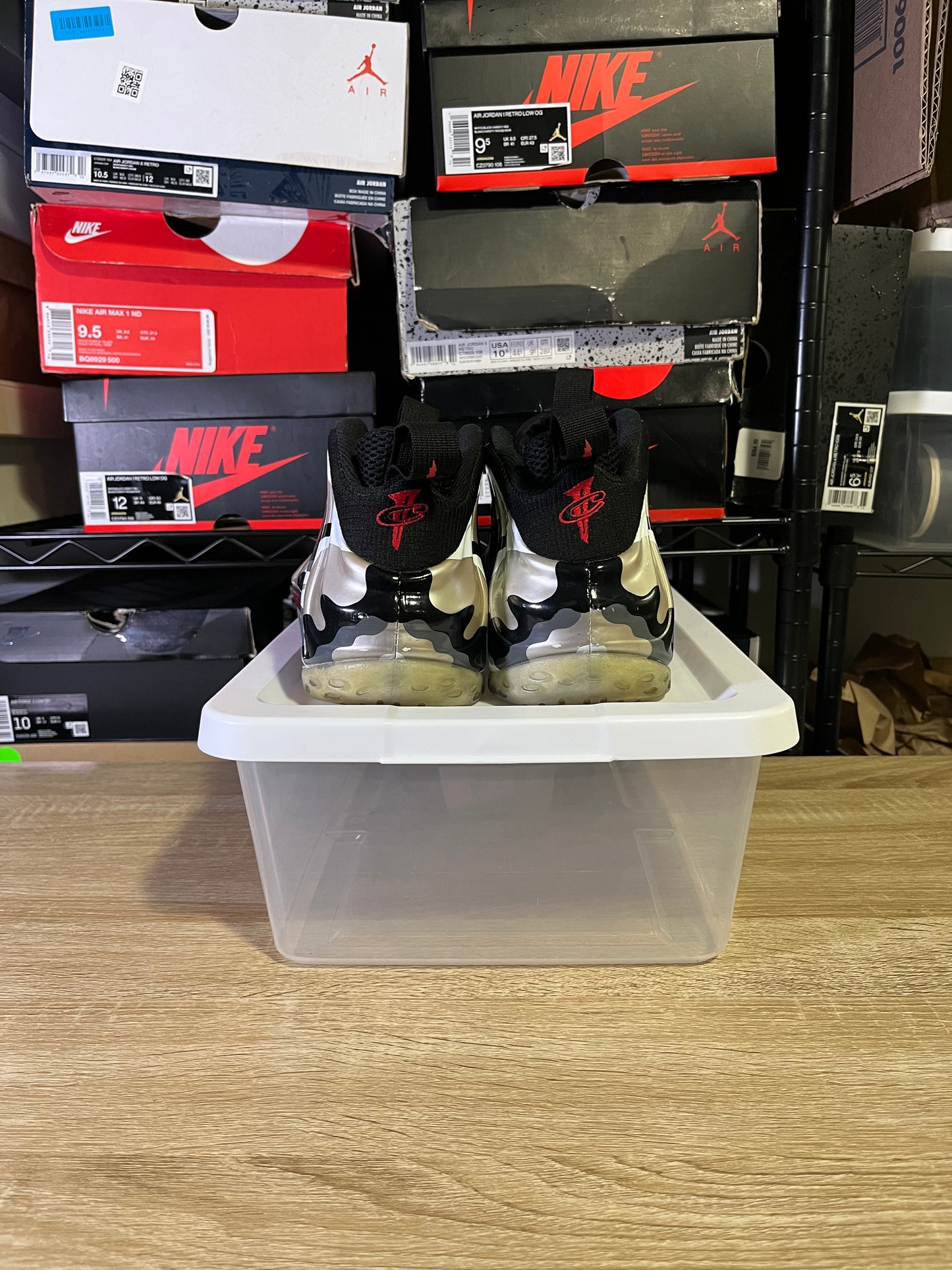 Size 11 – Foamposite Fighter Jet