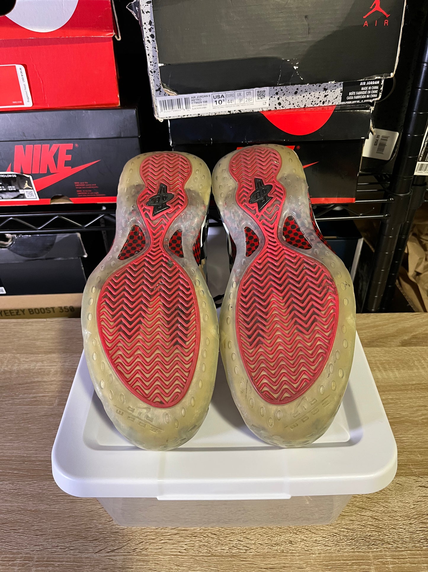 Size 11 – Foamposite Fighter Jet