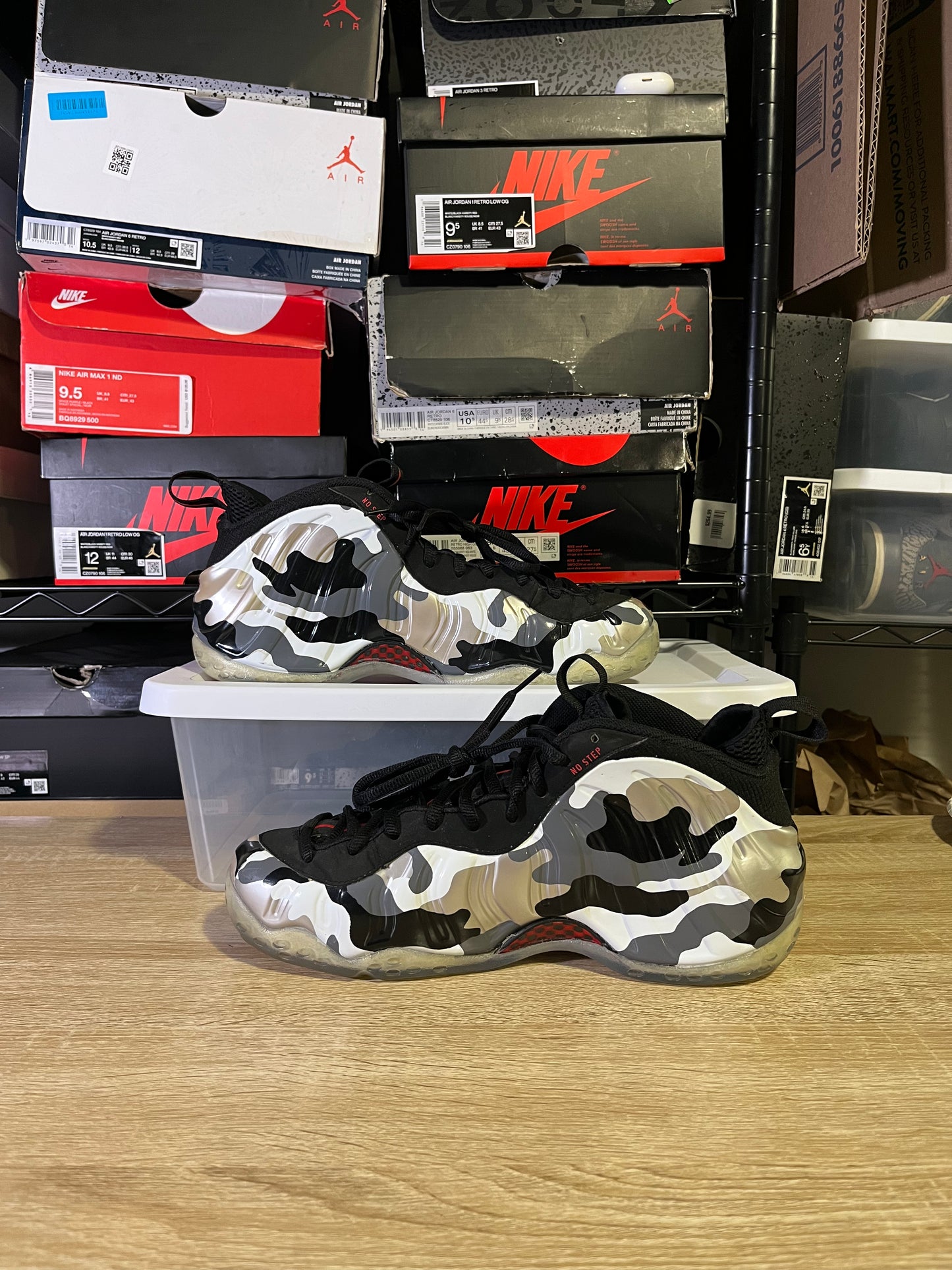 Size 11 – Foamposite Fighter Jet