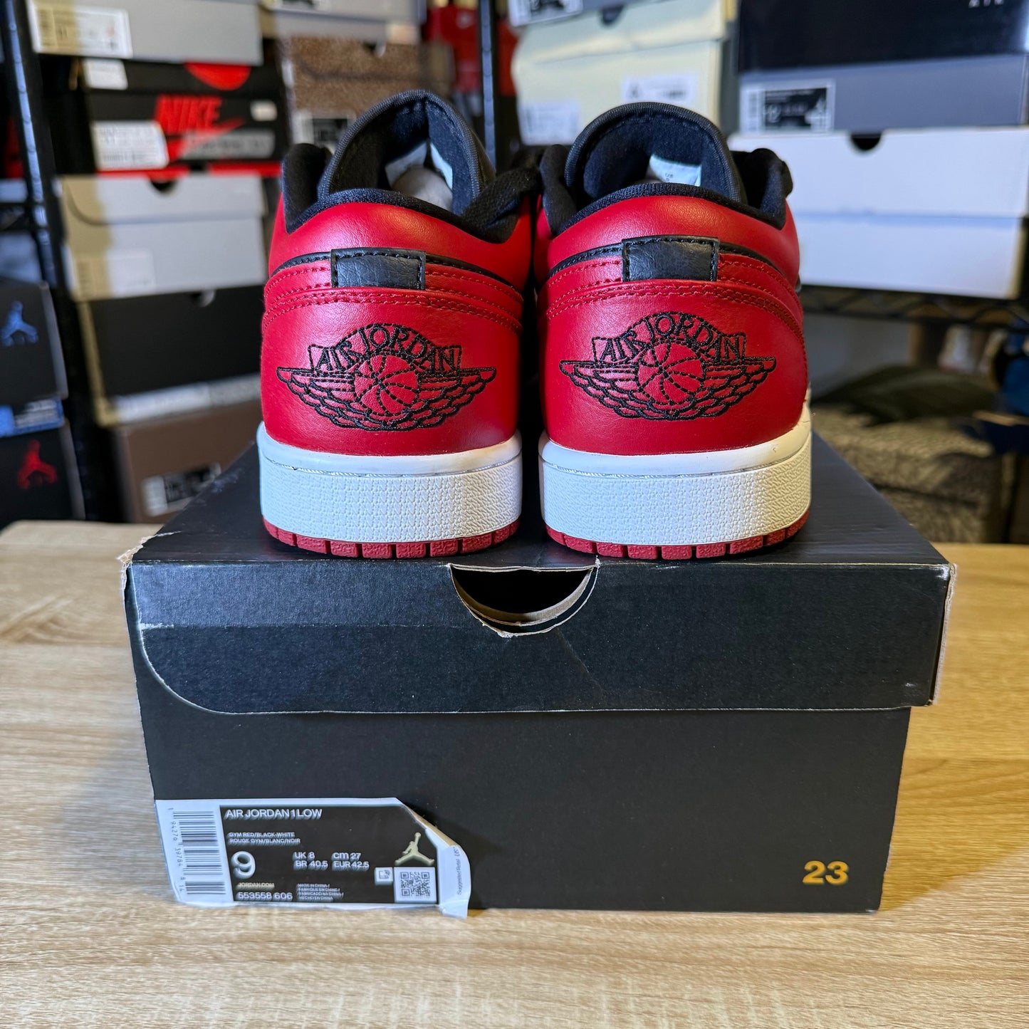Size 9 - AJ 1 Low Reverse Bred