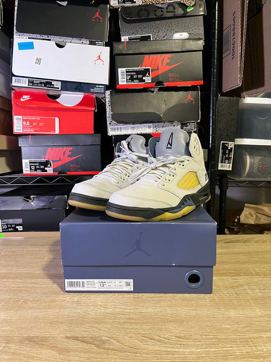 Size 11 M - A Ma Maniére x AJ 5 Retro Dawn