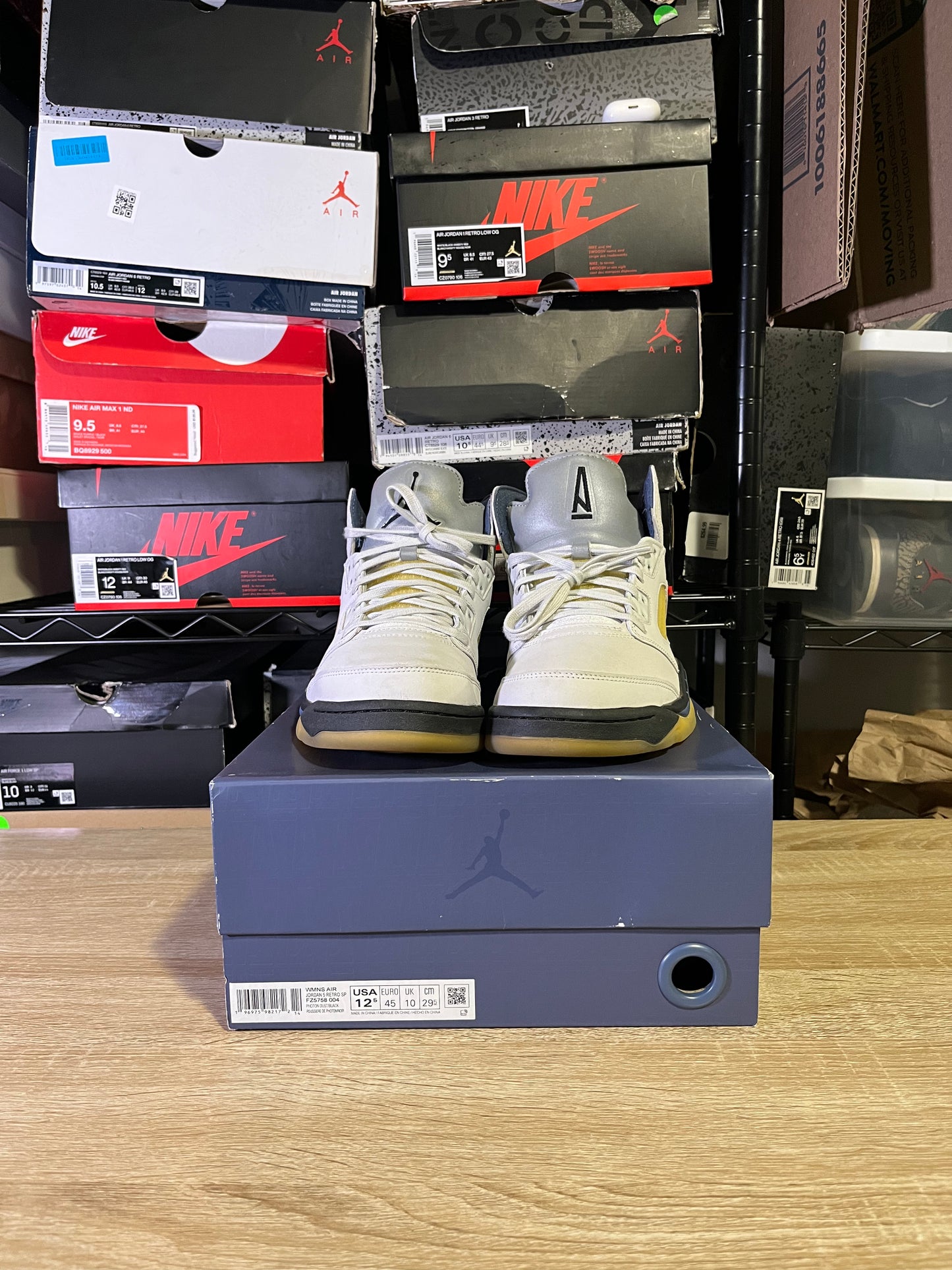 Size 11 M - A Ma Maniére x AJ 5 Retro Dawn