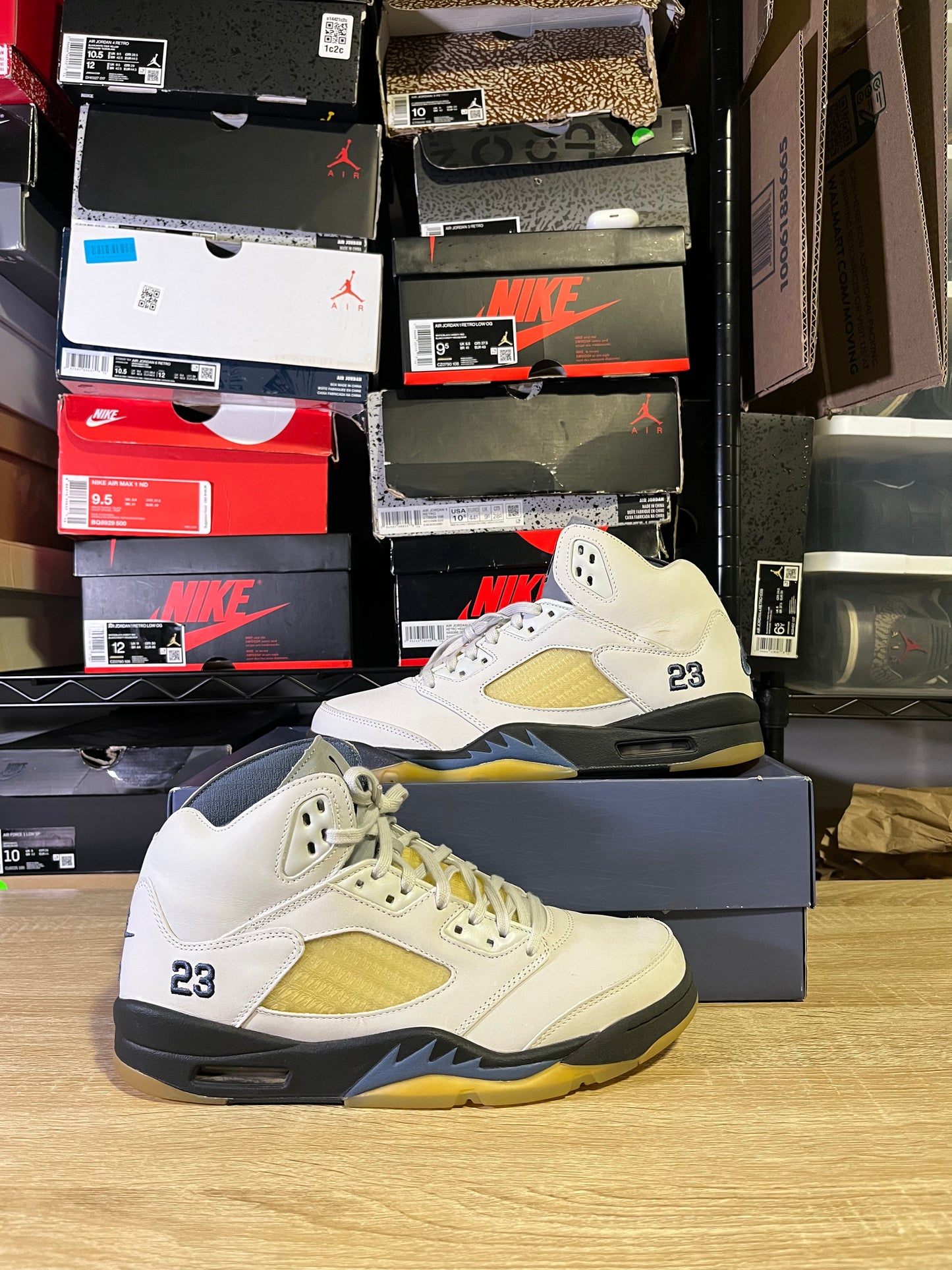 Size 11 M - A Ma Maniére x AJ 5 Retro Dawn