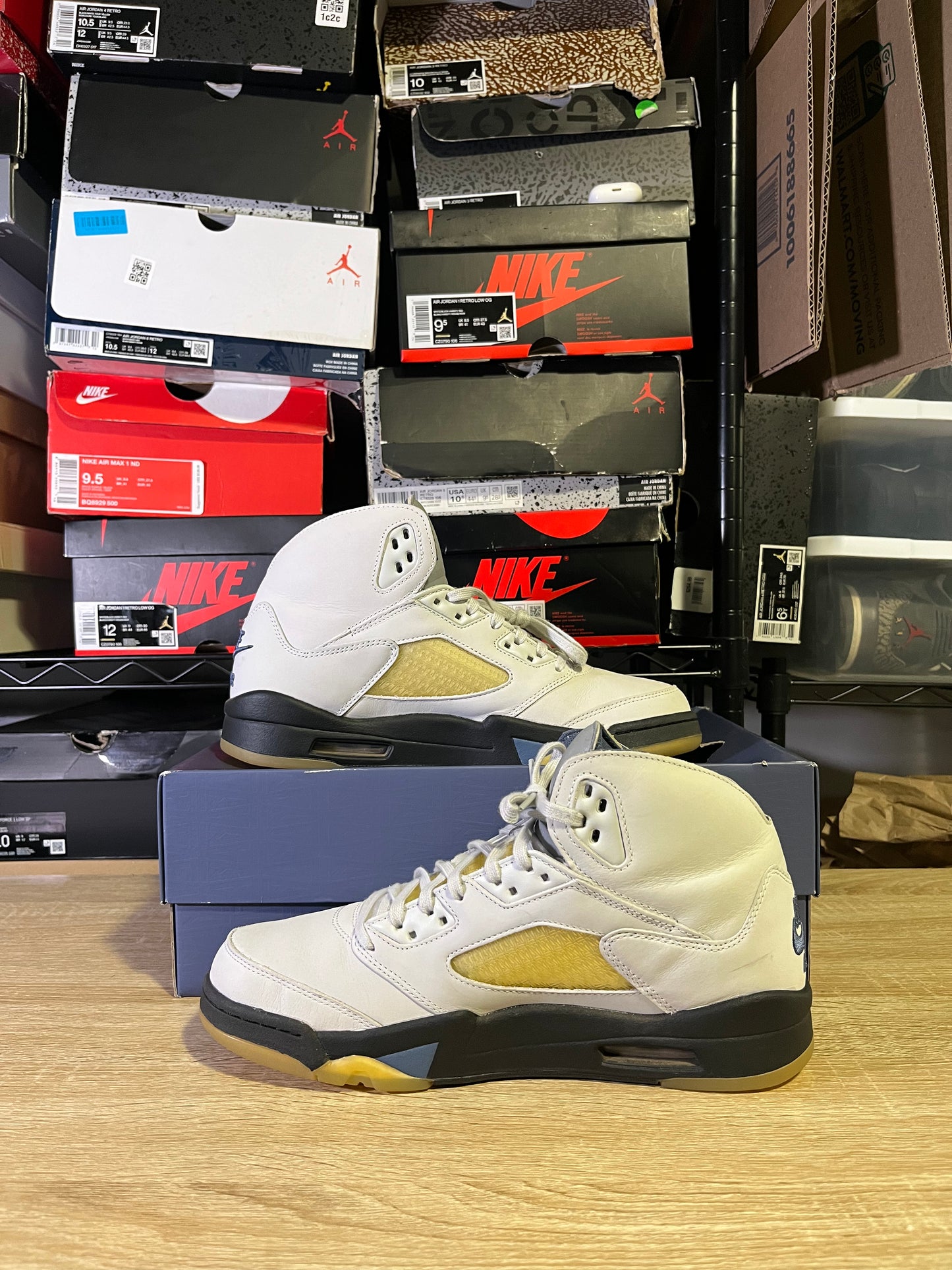 Size 11 M - A Ma Maniére x AJ 5 Retro Dawn