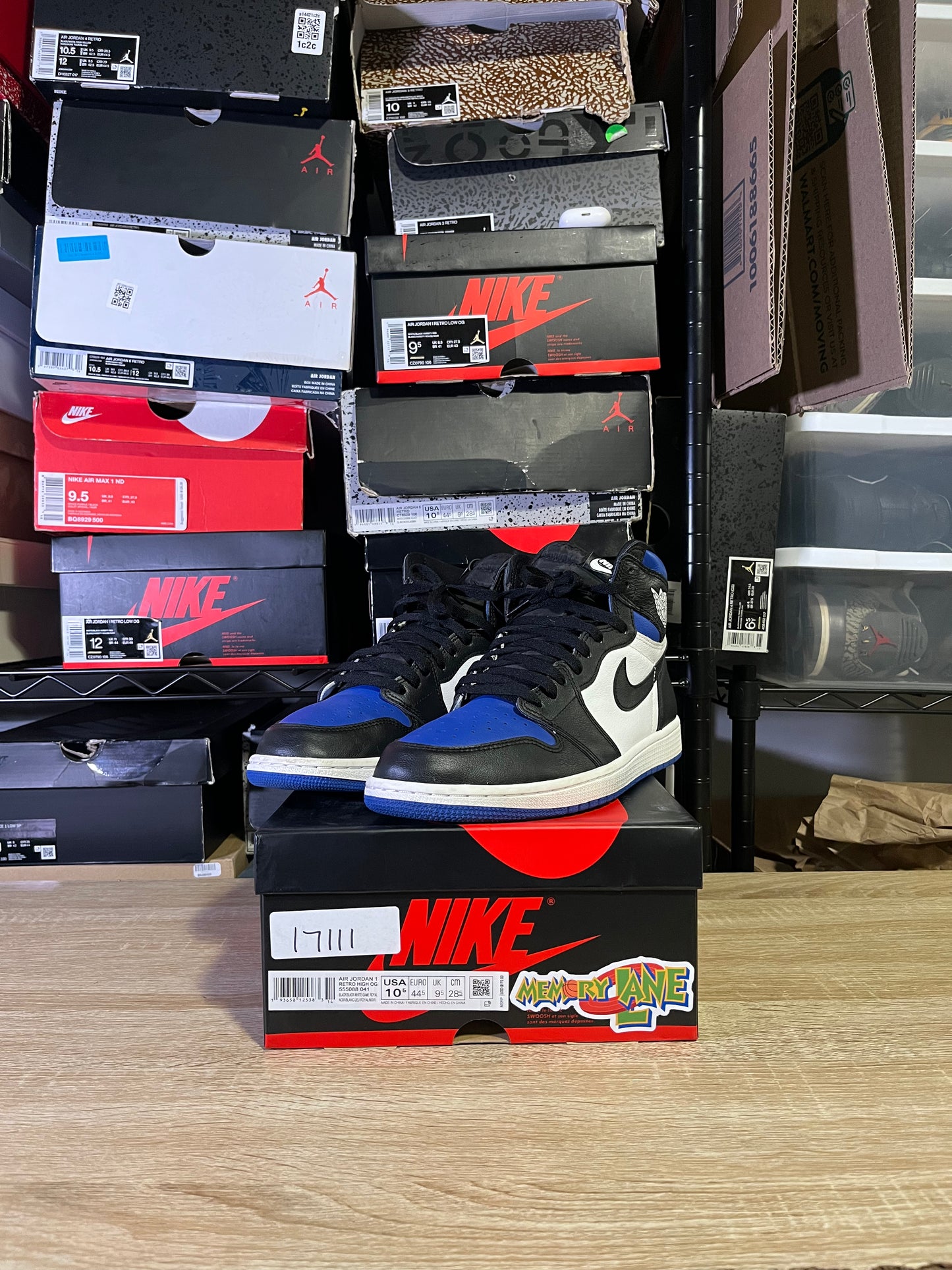 Size 10.5 – AJ 1 Royal Toe