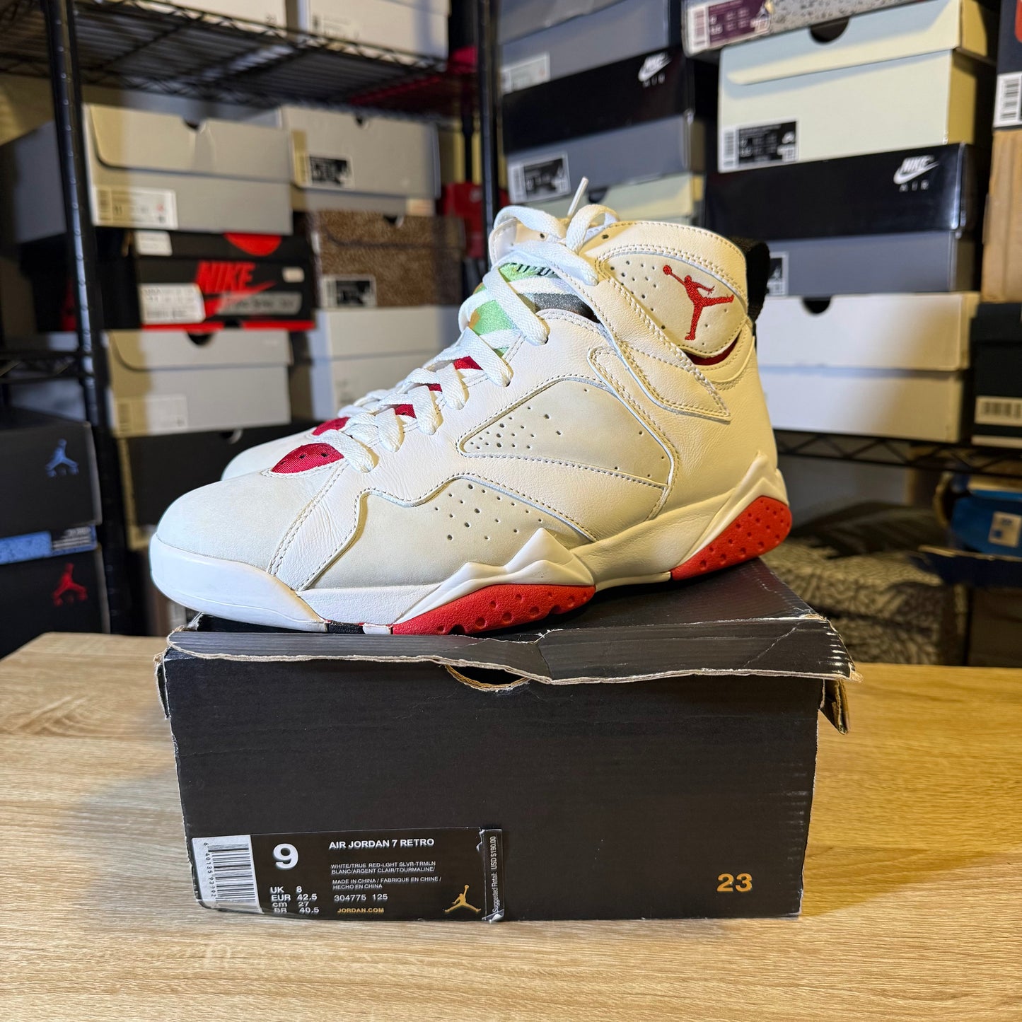 Size 9 - AJ 7 Retro 2015 Hare
