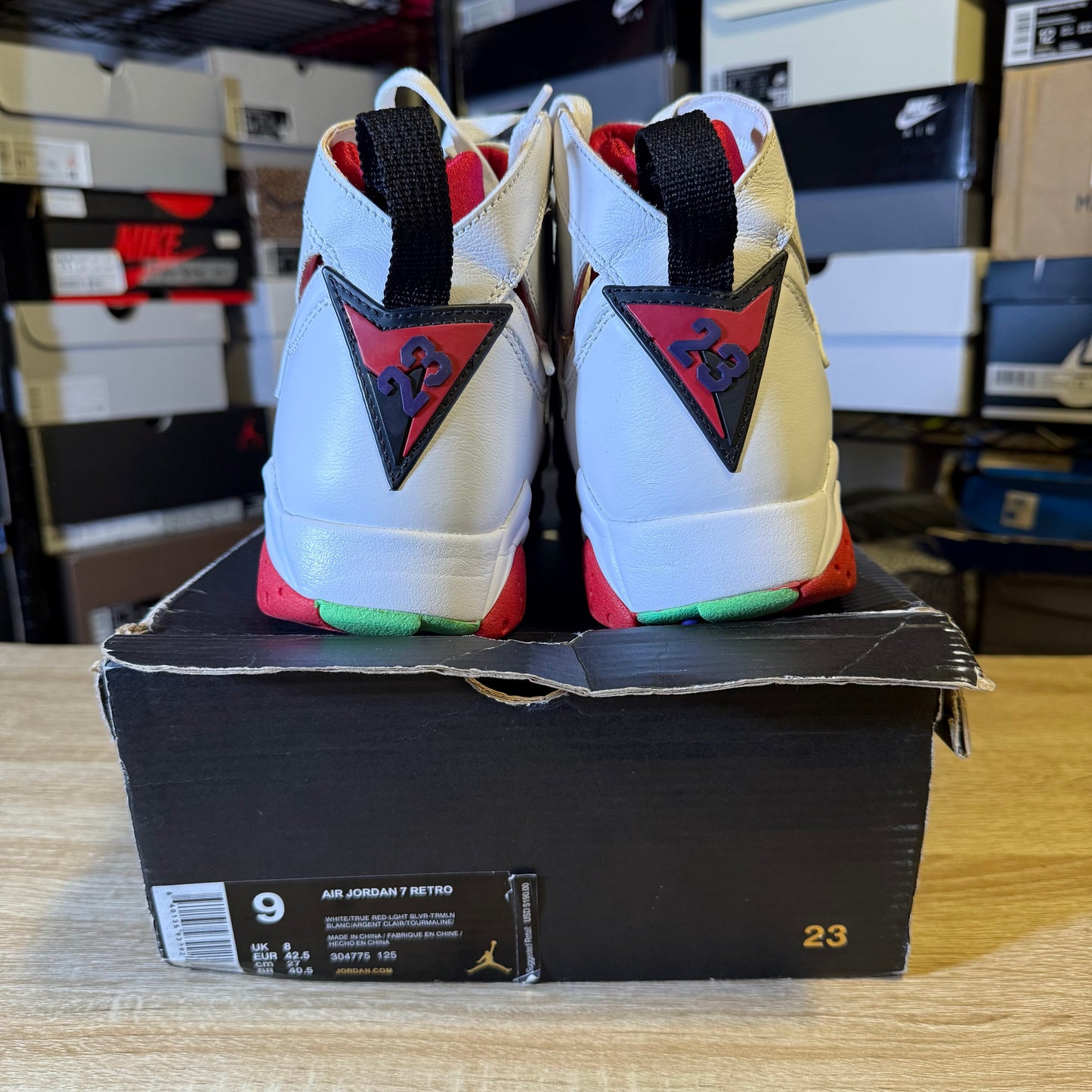 Size 9 - AJ 7 Retro 2015 Hare