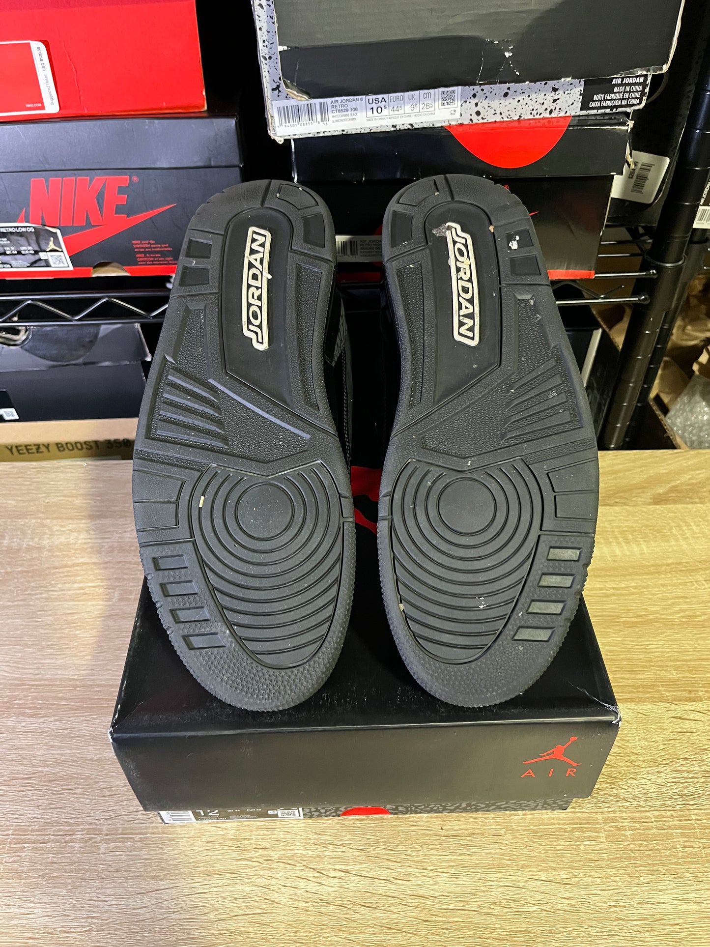 Size 12 – AJ 3 Black Cat