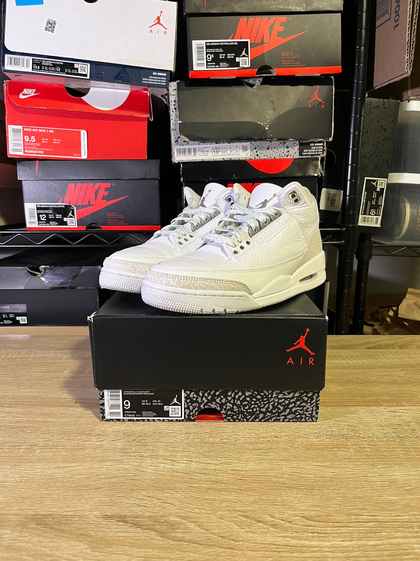 Size 9 – AJ 3 Pure Money