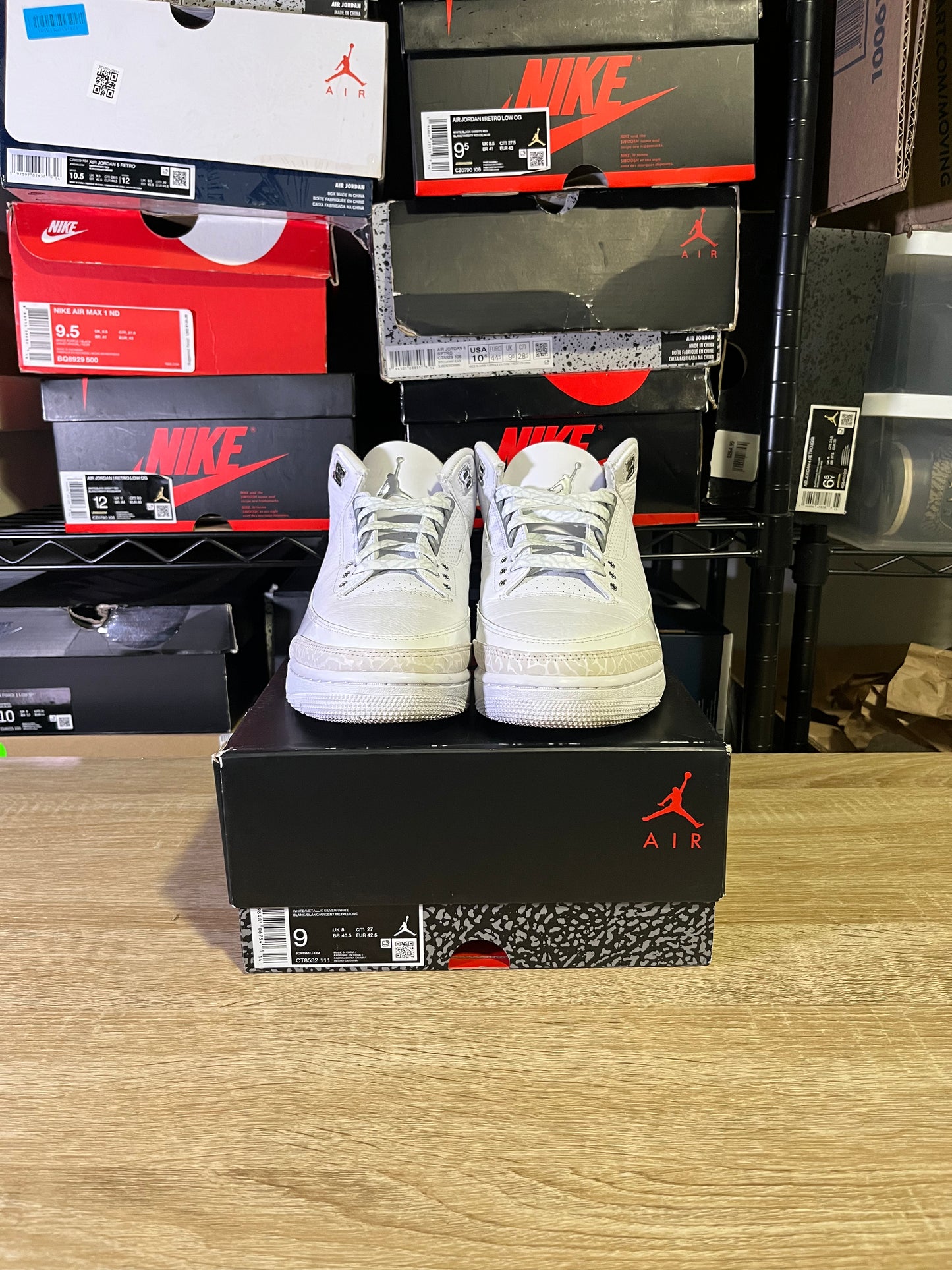 Size 9 – AJ 3 Pure Money