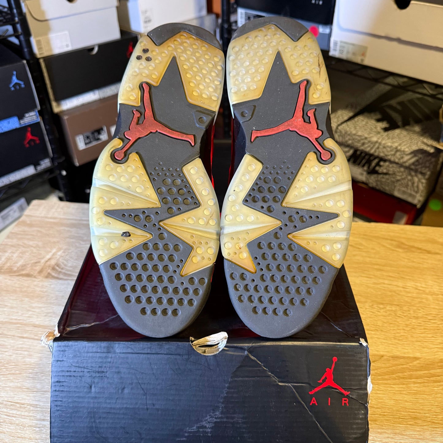 Size 9 - AJ 6 Retro Infrared 23