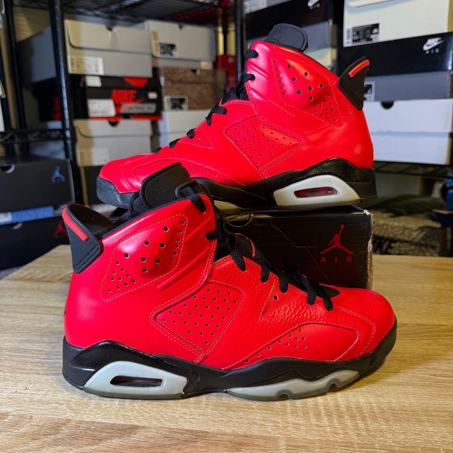 Size 9 - AJ 6 Retro Infrared 23