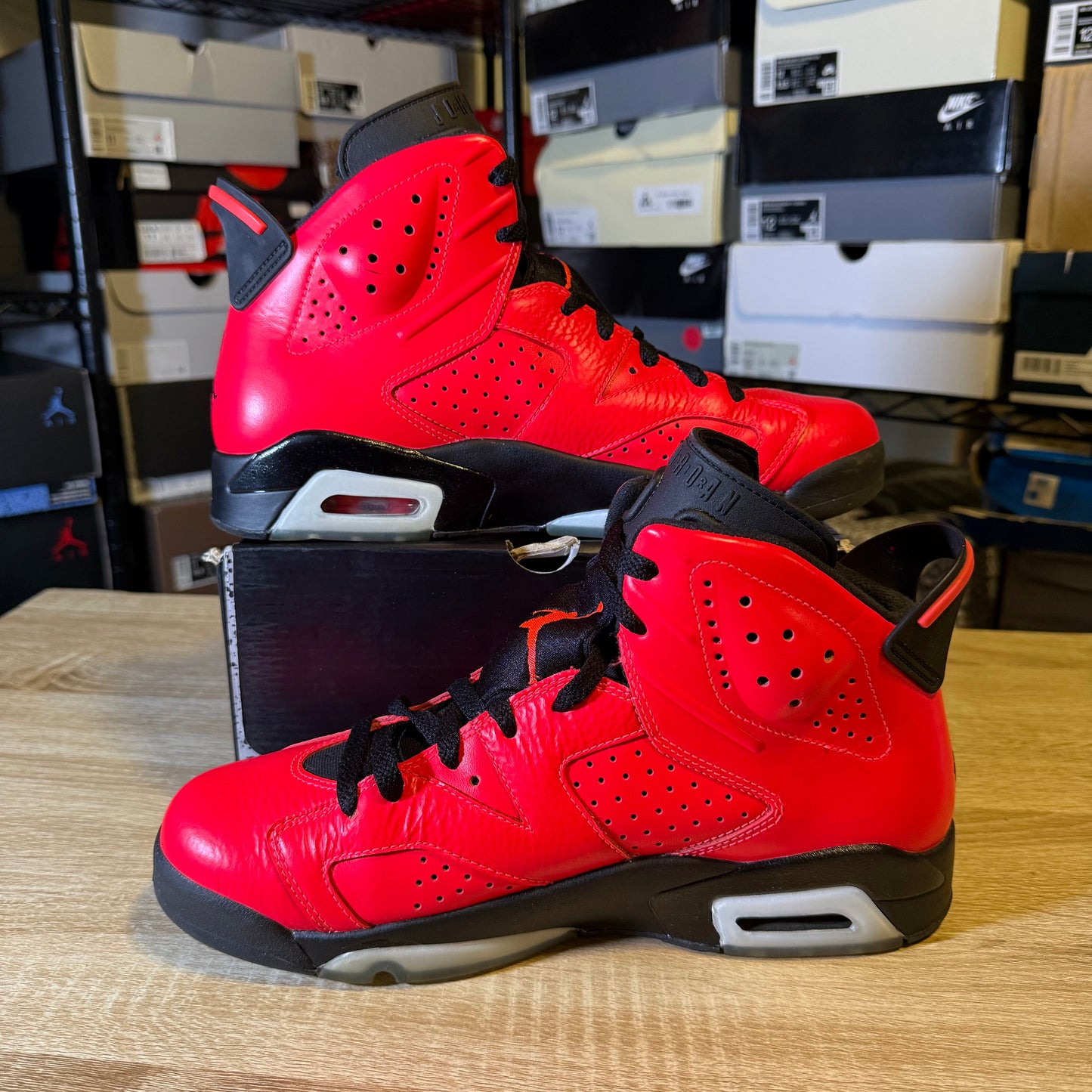 Size 9 - AJ 6 Retro Infrared 23