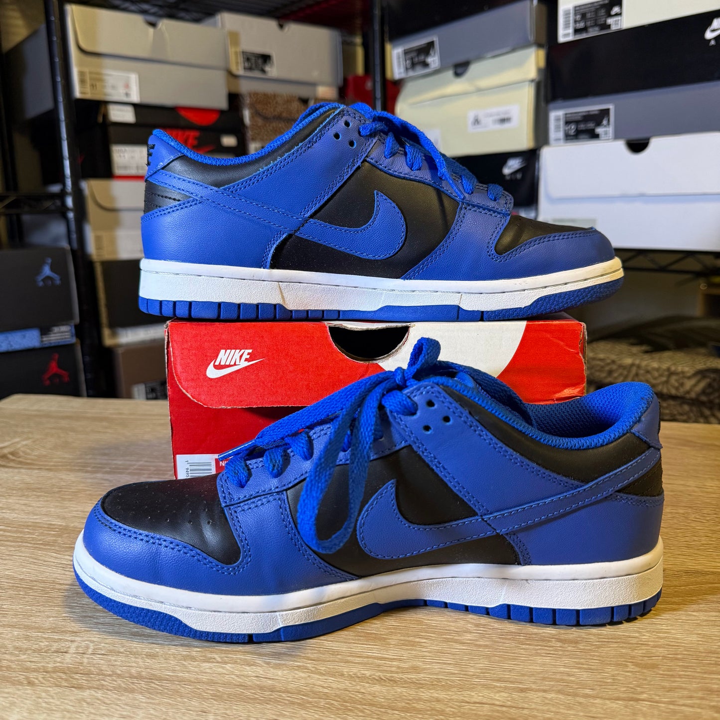 Size 5.5Y - Dunk Low Hyper Cobalt