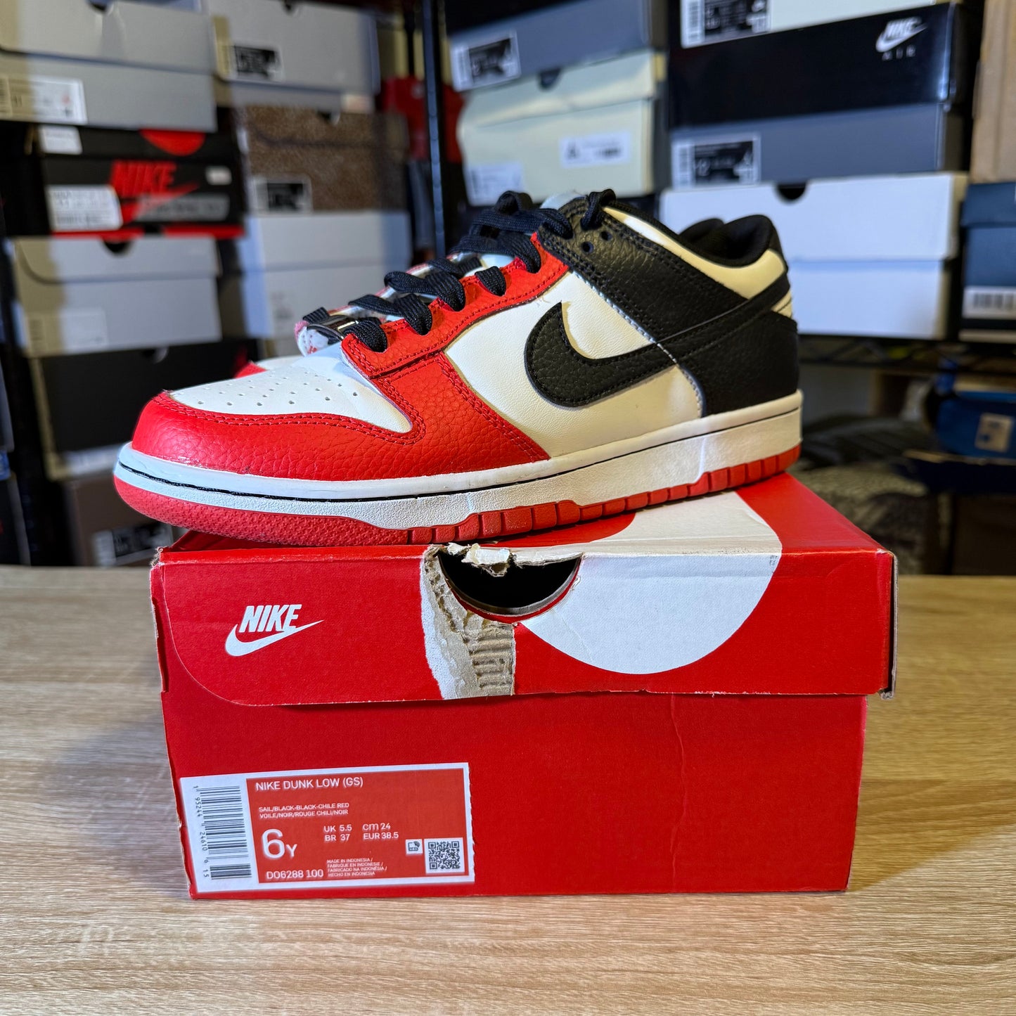Size 6Y - Dunk Low EMB x NBA 75th Anniversary