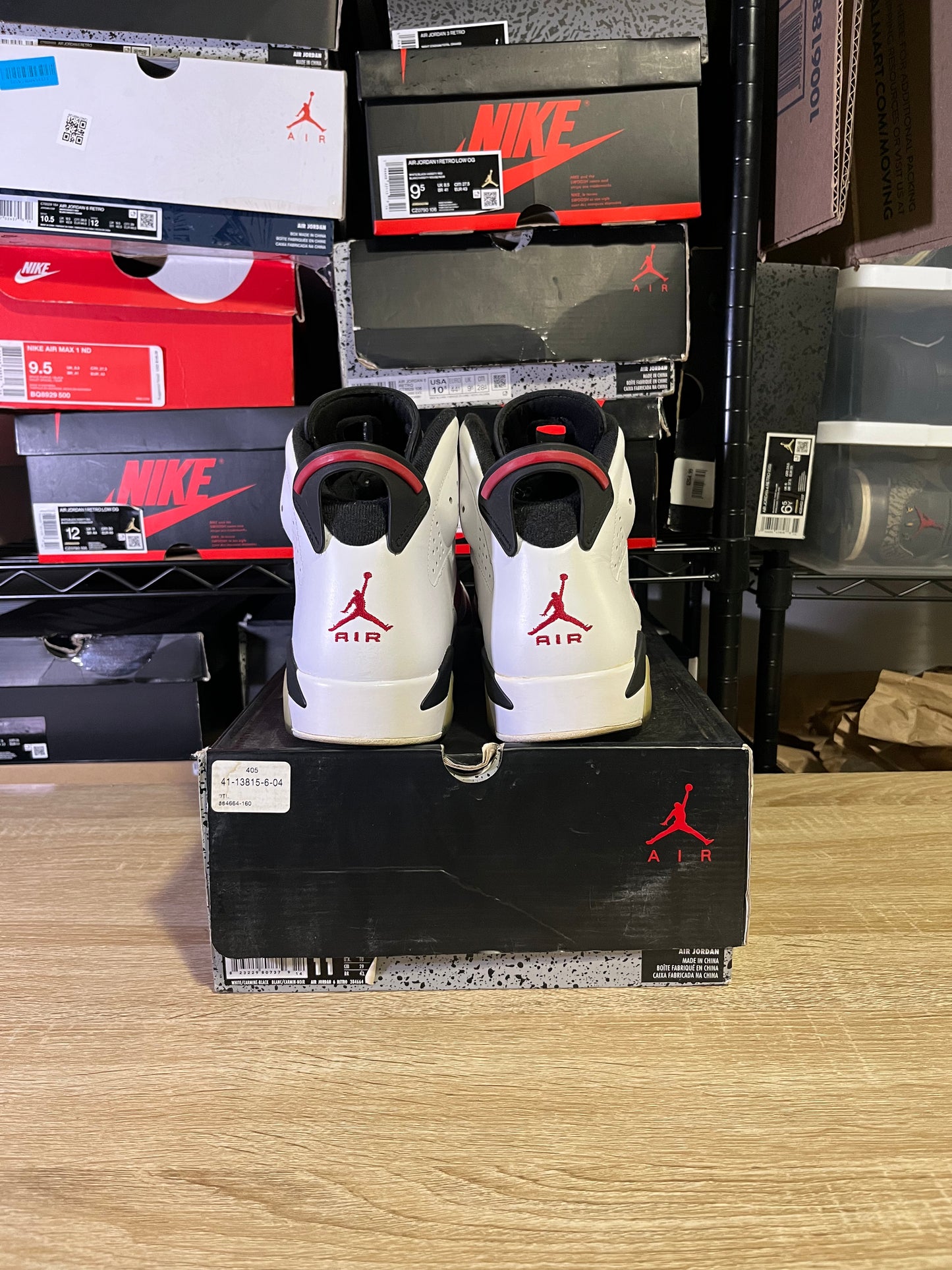 Size 11 – AJ 6 Carmine